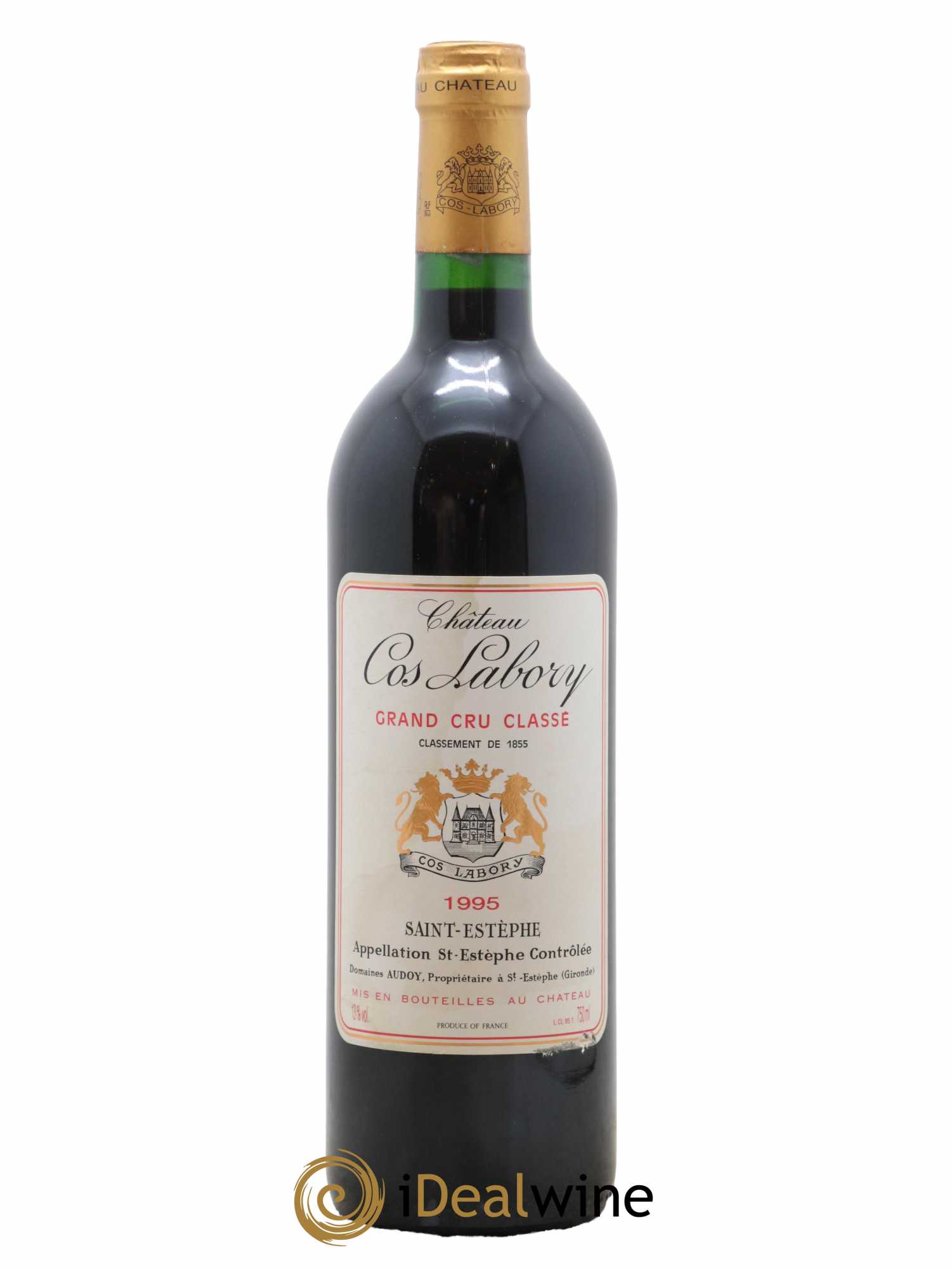 Château Cos Labory 5ème Grand Cru Classé 1995 - Lot de 1 bouteille - 0