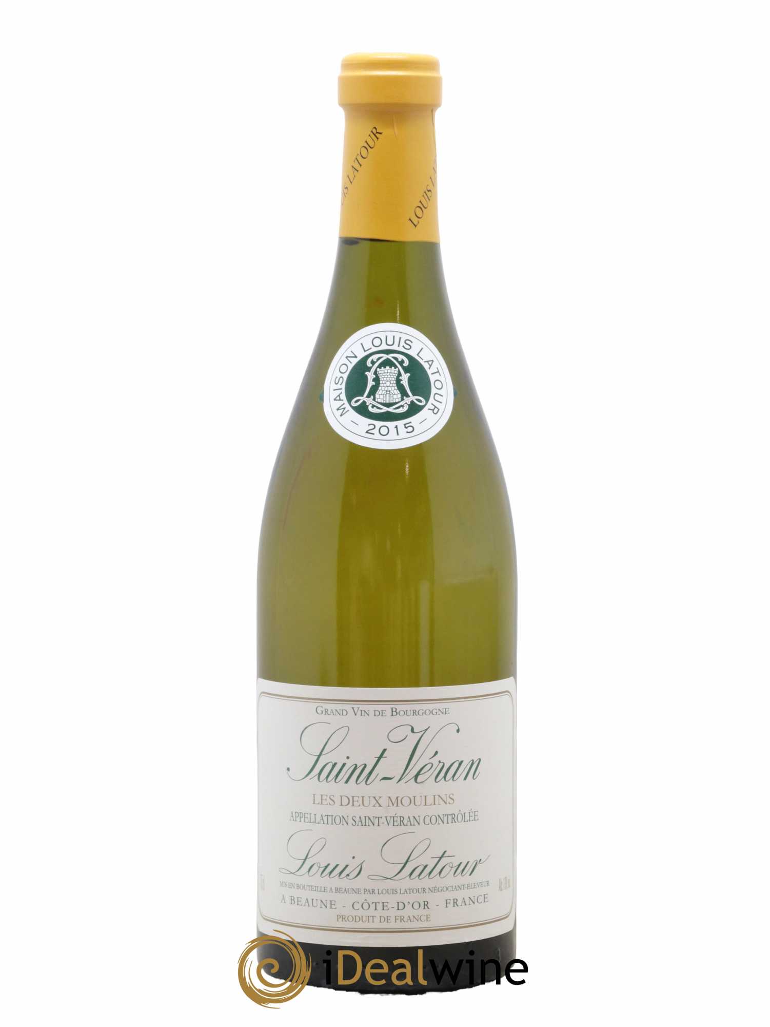 Saint-Véran Les Deux Moulins Louis Latour 2015 - Lot de 1 bouteille - 0