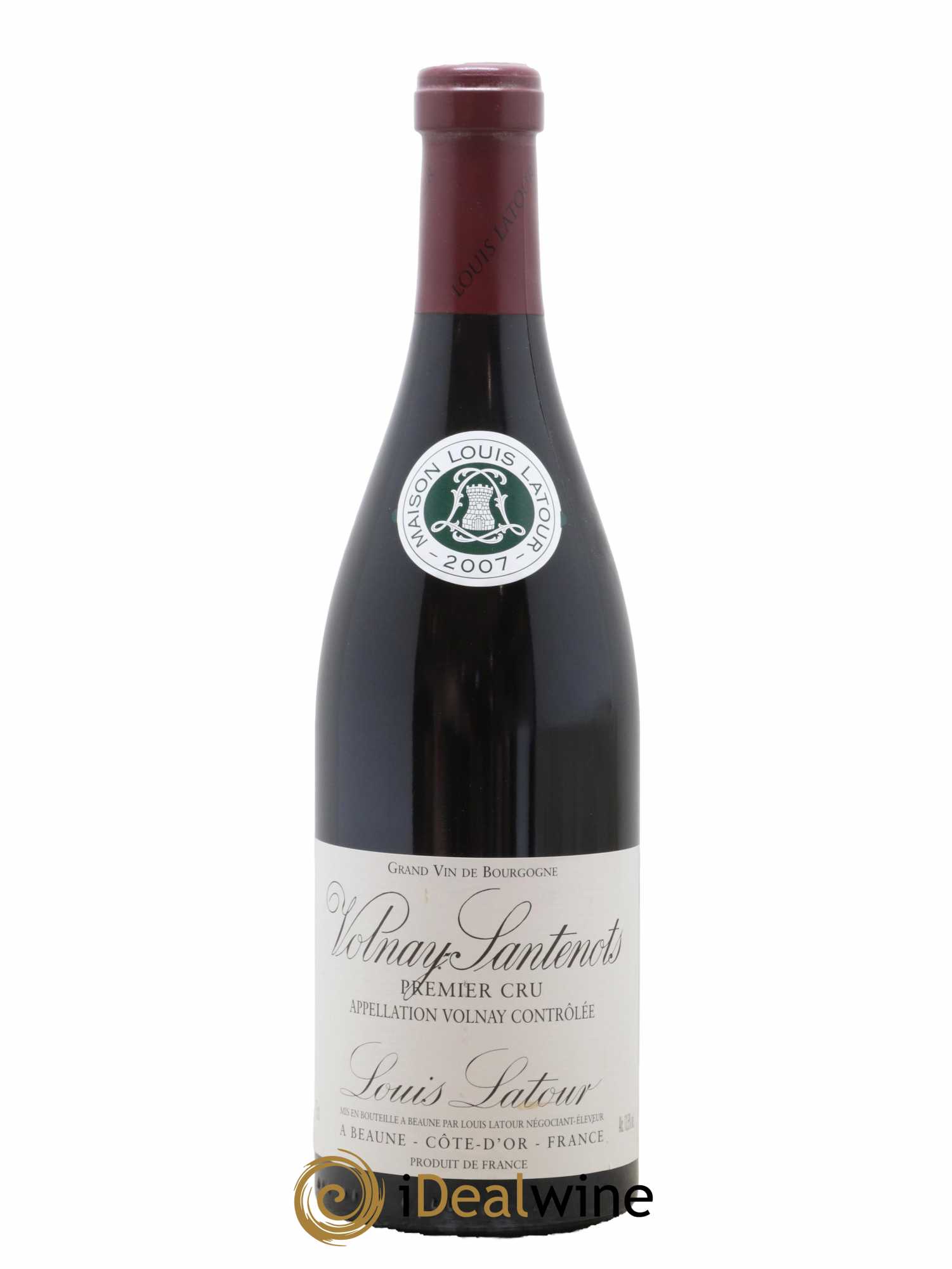 Volnay 1er Cru Santenots 2007 - Lot de 1 bouteille - 0