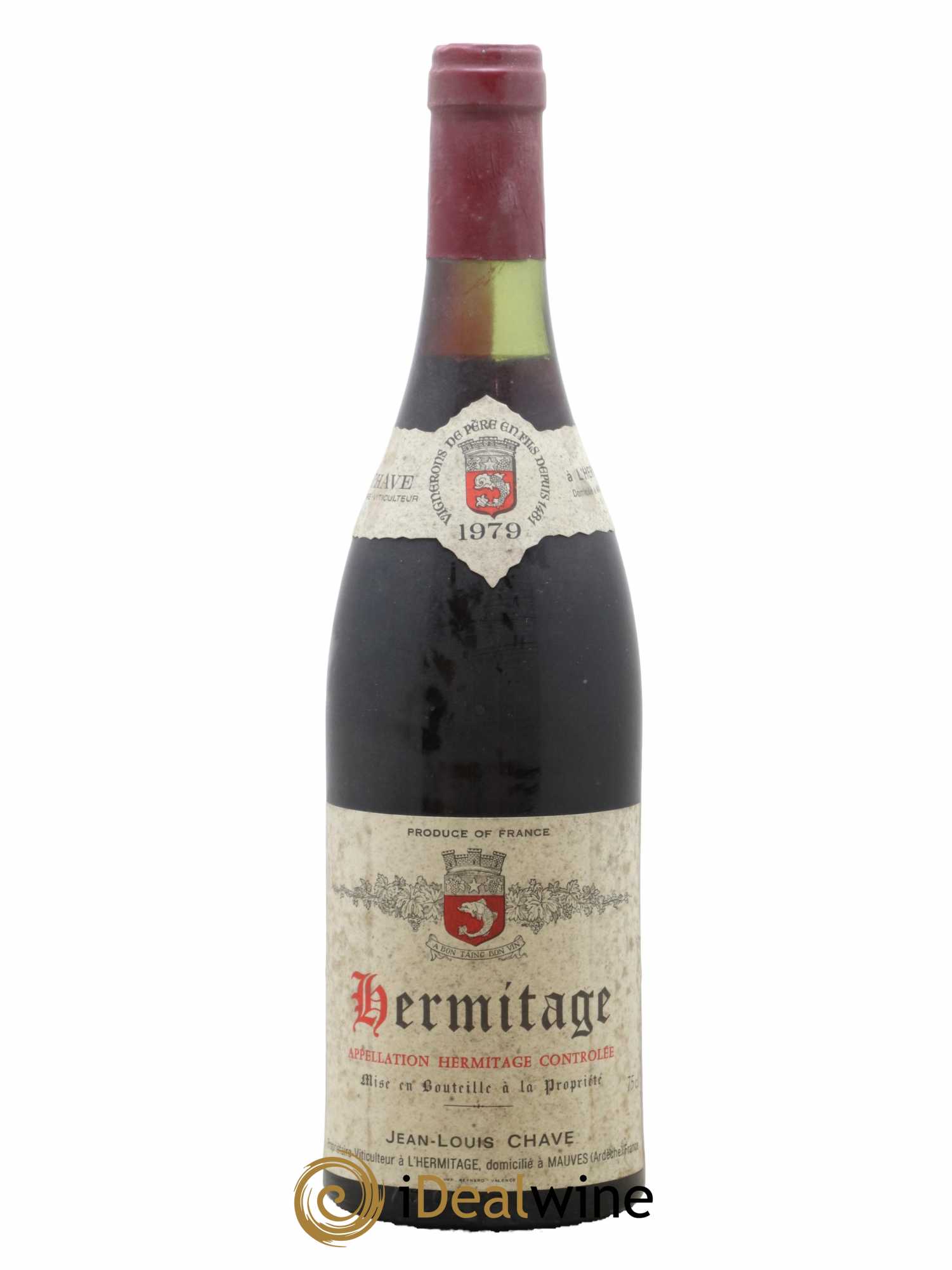 Hermitage Jean-Louis Chave 1979 - Lot de 1 bouteille - 0