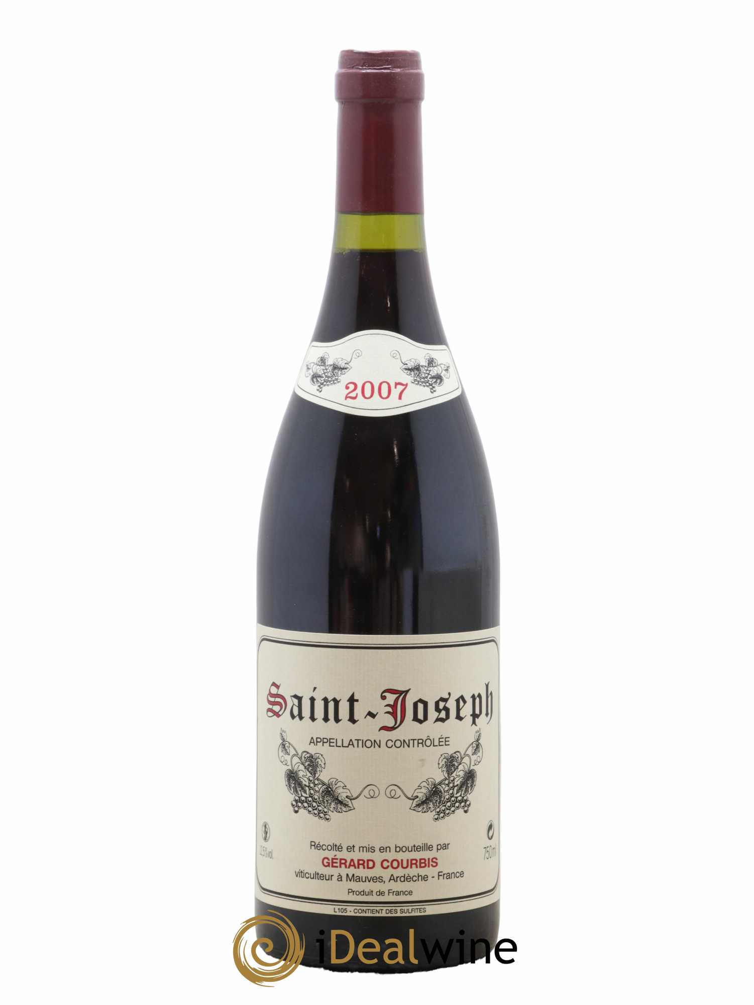 Saint-Joseph Gérard Courbis 2007 - Lot de 1 bouteille - 0