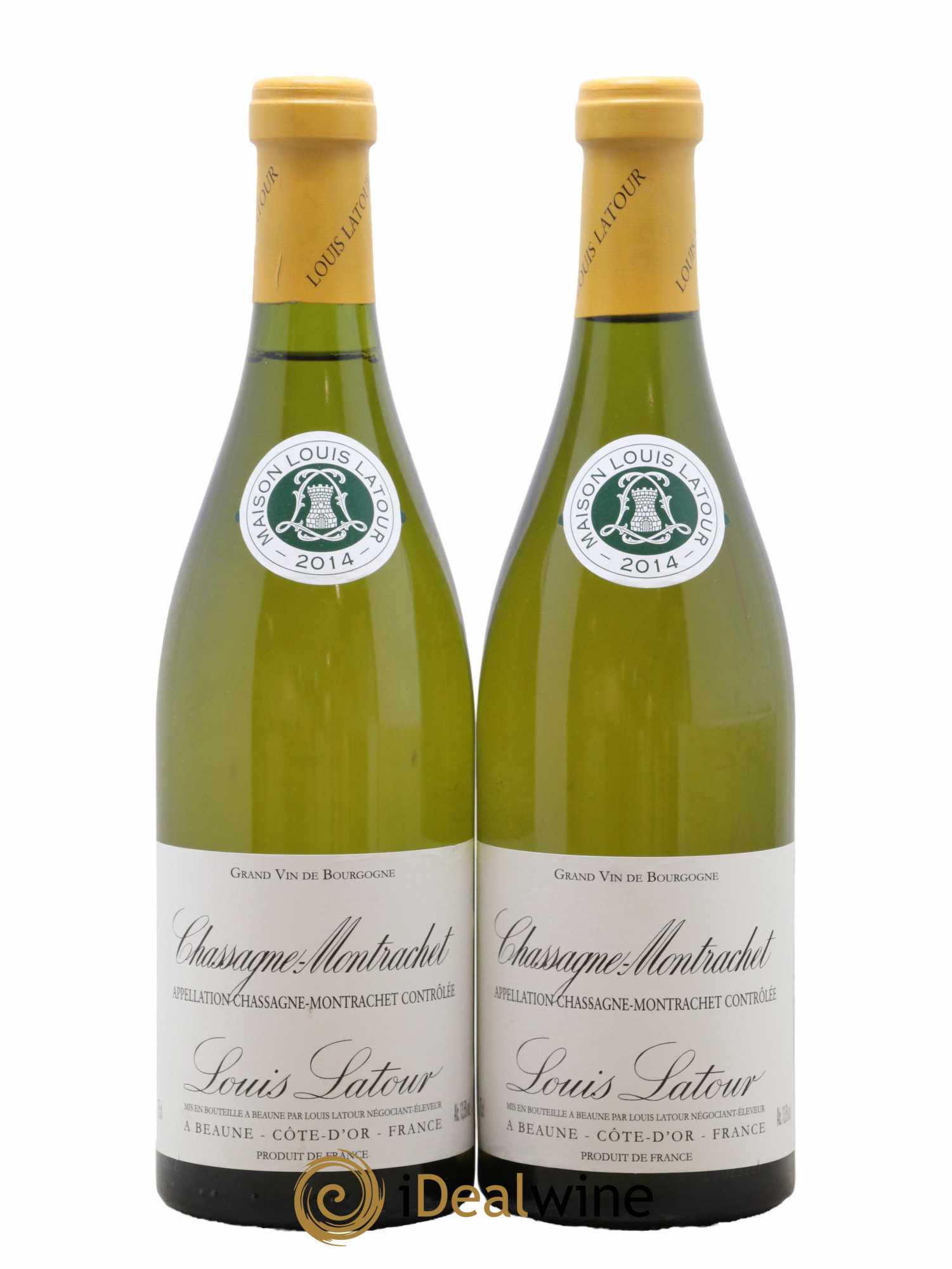 Chassagne-Montrachet Louis Latour 2014 - Lot de 2 bouteilles - 0