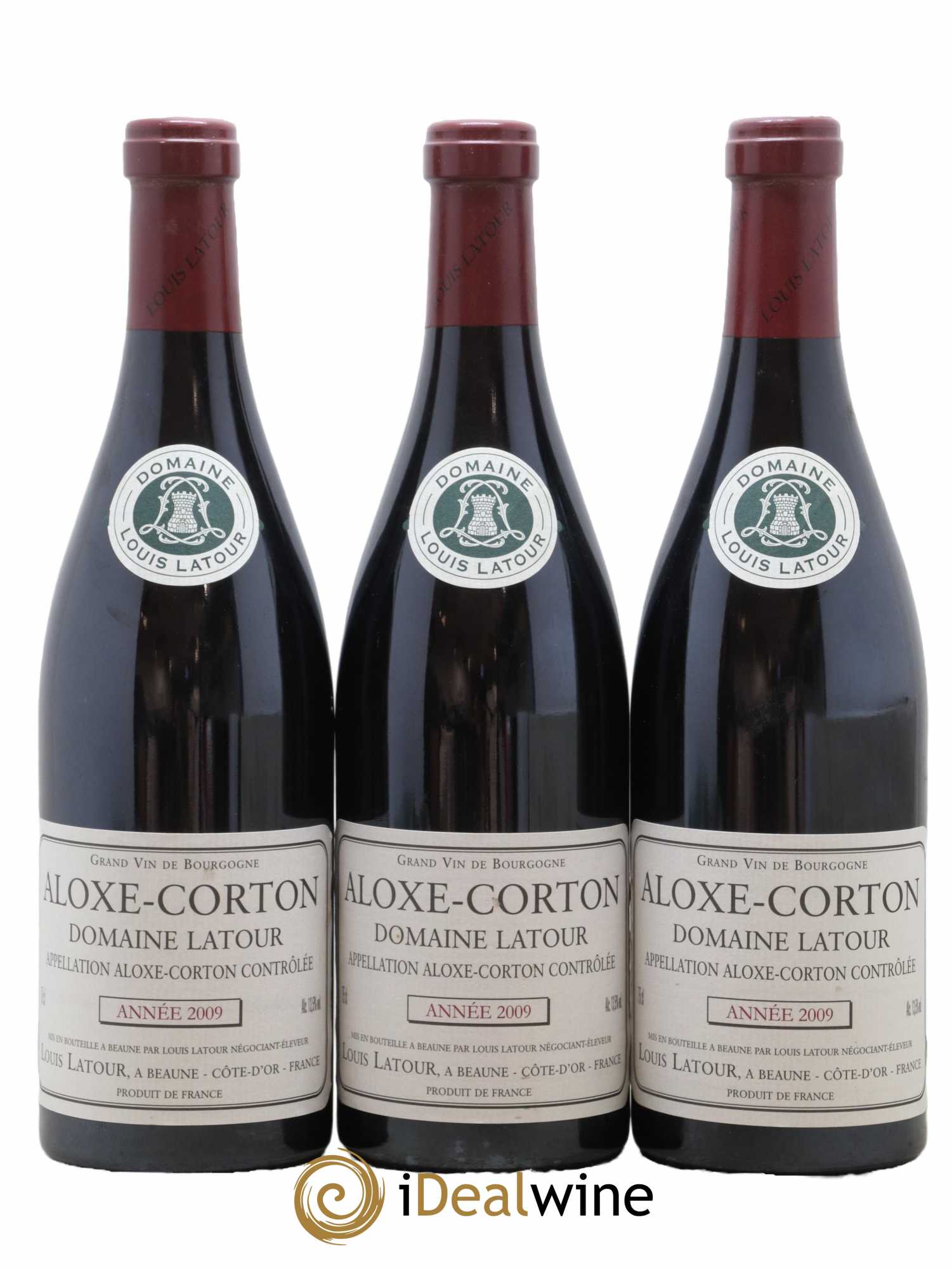Aloxe-Corton Louis Latour 2009 - Lot de 3 bouteilles - 0