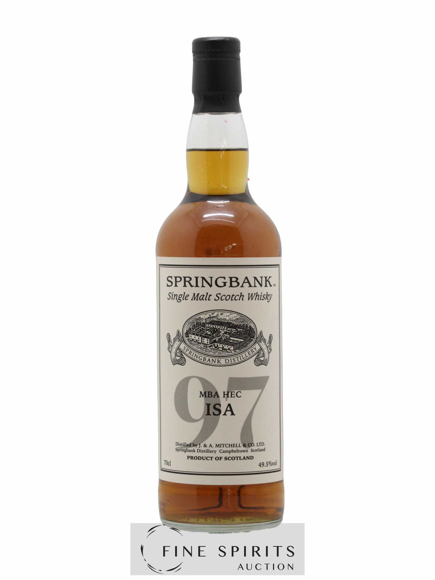 Springbank Of. 97 MBA HEC ISA - Posten von 1 Flasche - 0