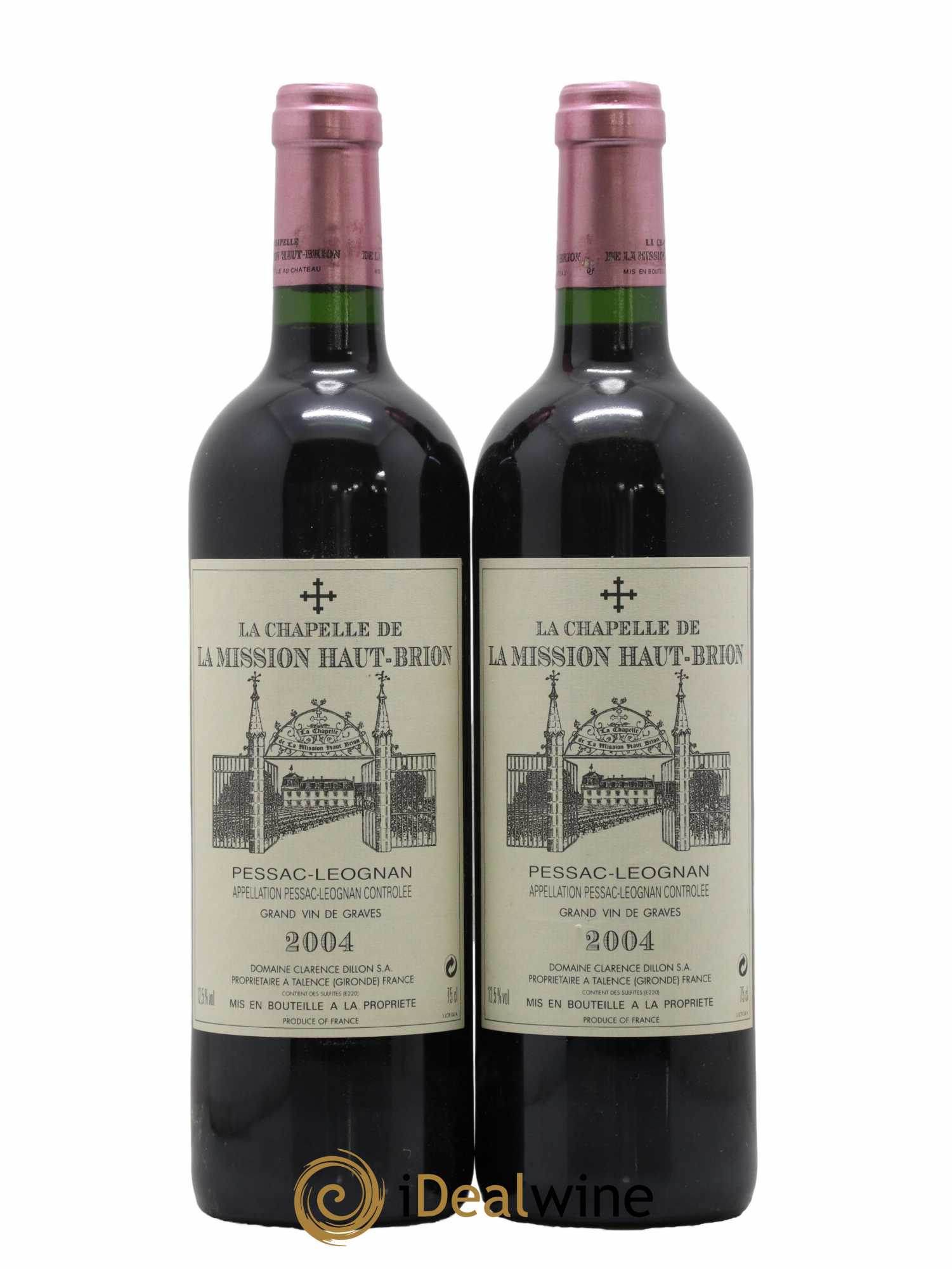 La Chapelle de La Mission Haut-Brion Second Vin 2004 - Lot of 2 bottles - 0