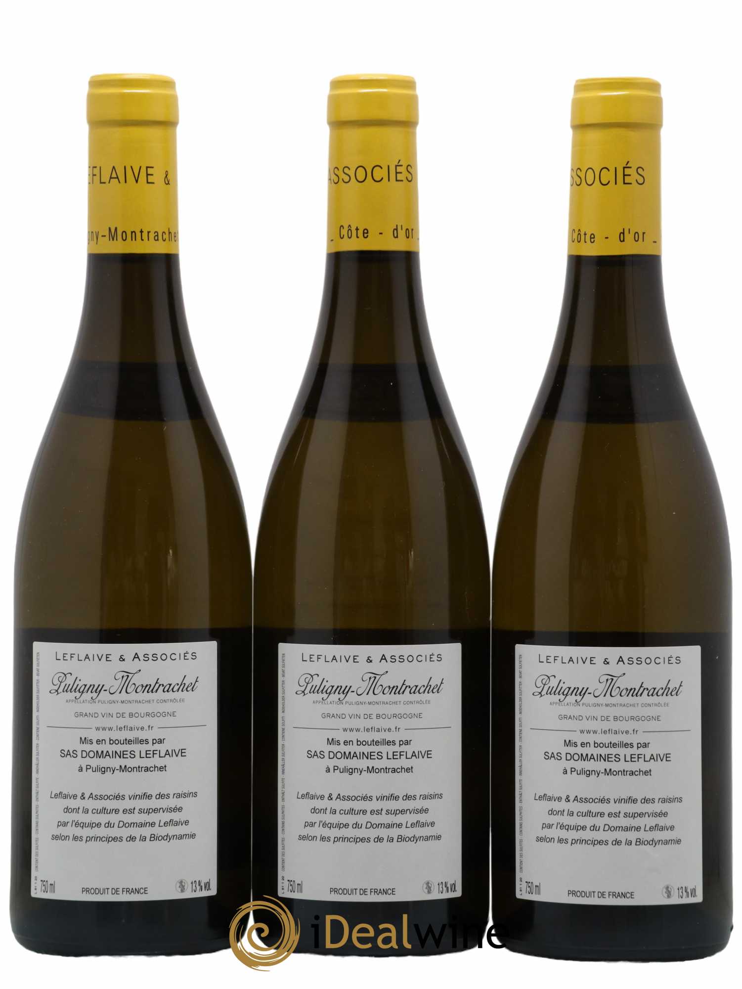 Puligny-Montrachet Leflaive (Domaine) 2020 - Lot de 3 bouteilles - 1