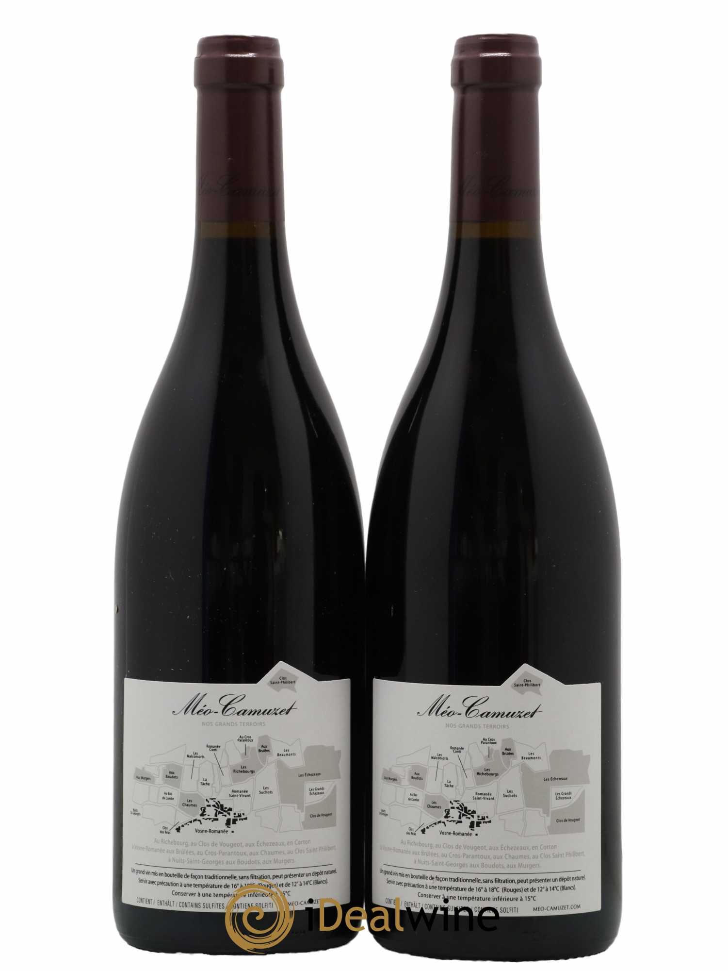 Clos de Vougeot Grand Cru Méo-Camuzet (Domaine) 2018 - Lot de 2 bouteilles - 1