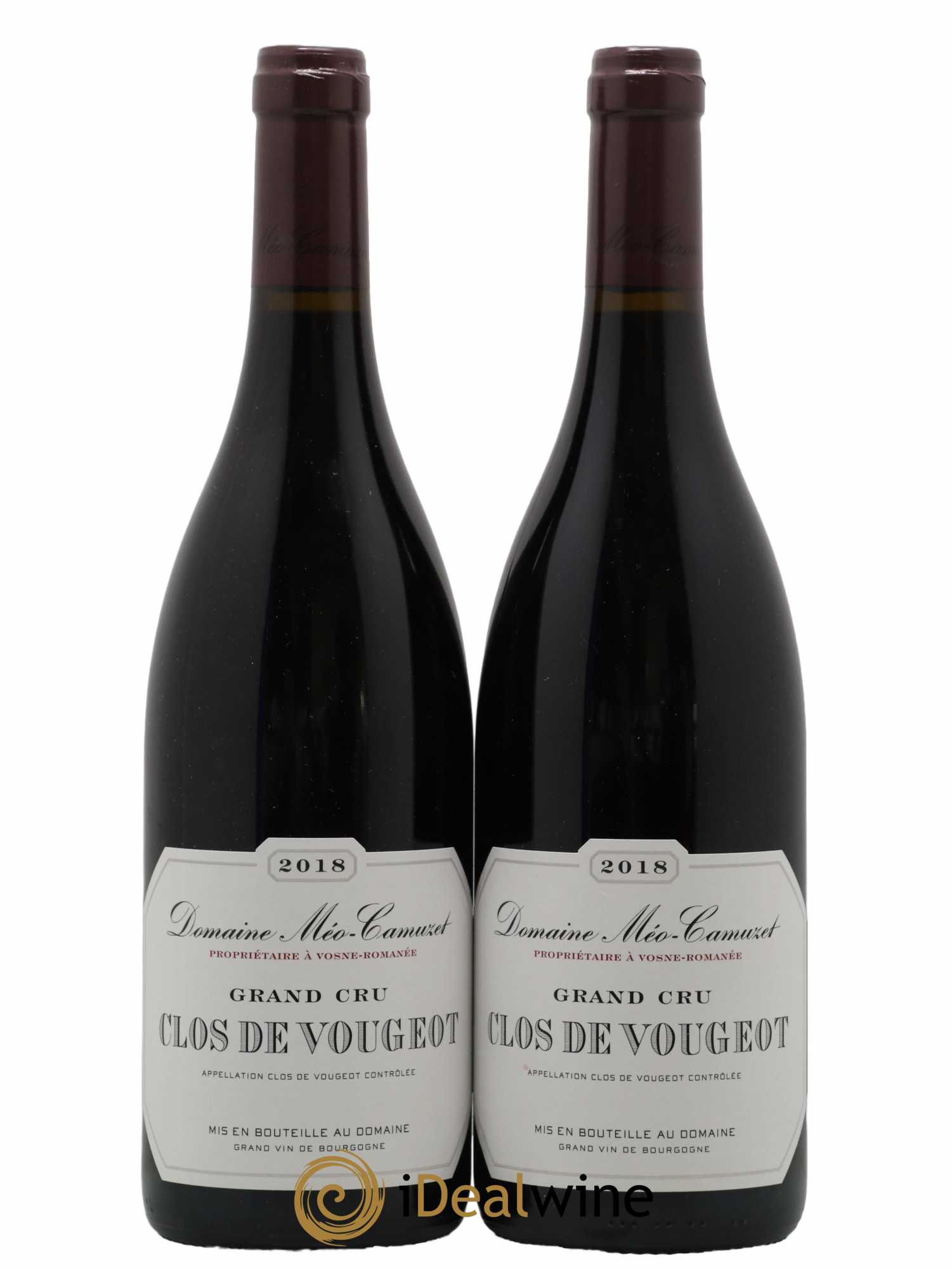 Clos de Vougeot Grand Cru Méo-Camuzet (Domaine) 2018 - Lot de 2 bouteilles - 0