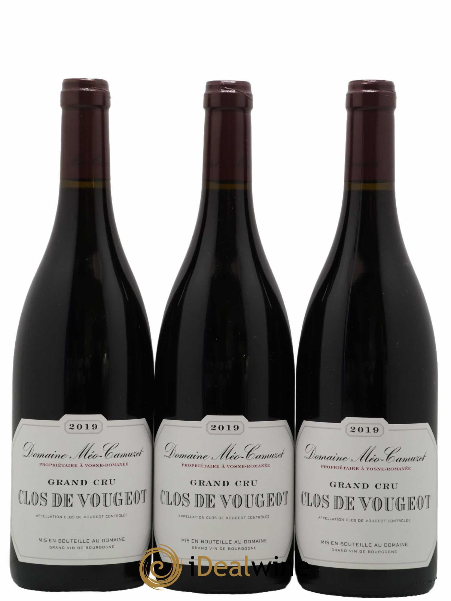 Clos de Vougeot Grand Cru Méo-Camuzet (Domaine) 2019 - Lot de 3 bouteilles - 0