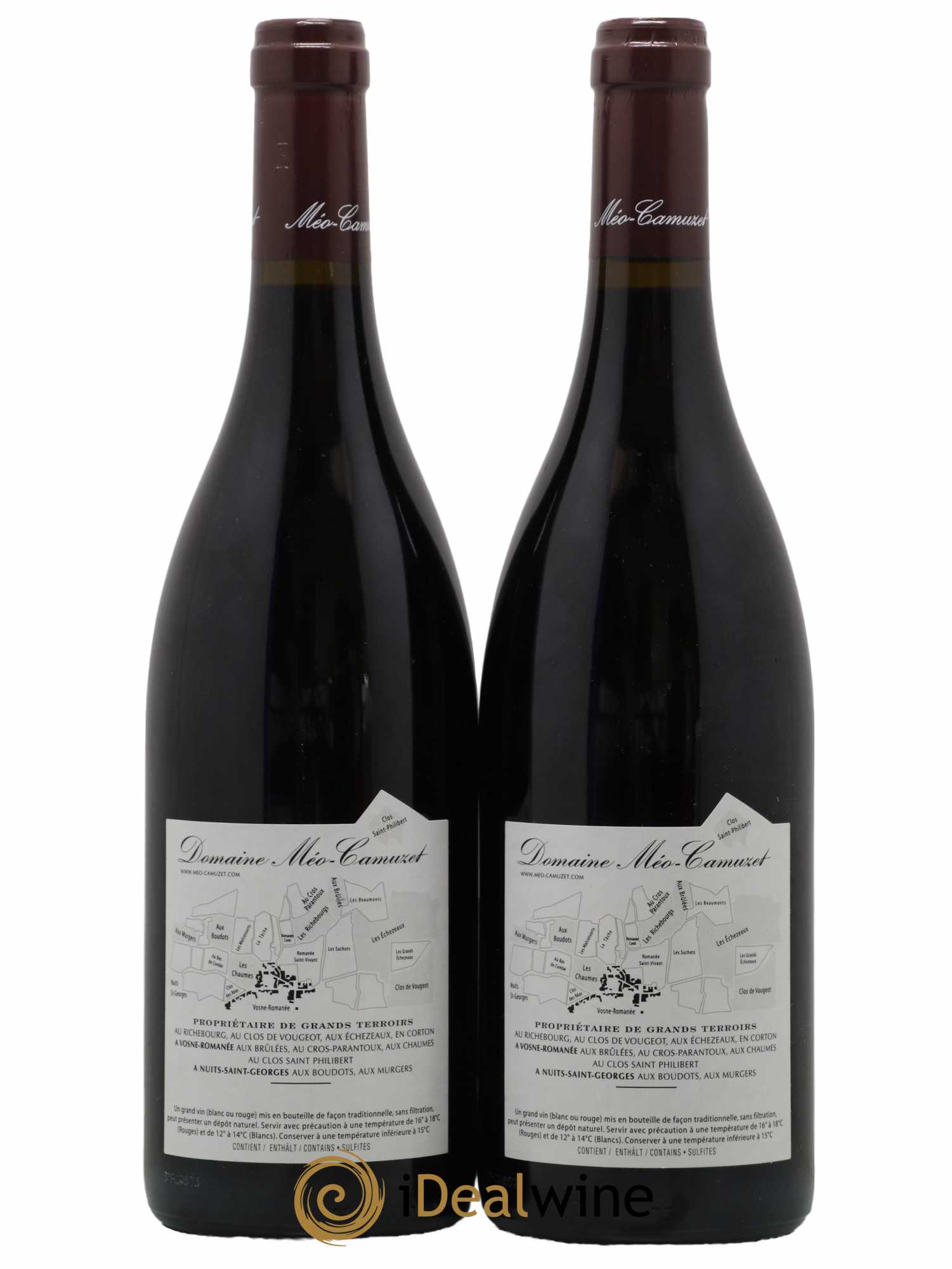 Vosne-Romanée Méo-Camuzet (Domaine) 2016 - Lot de 2 bouteilles - 1