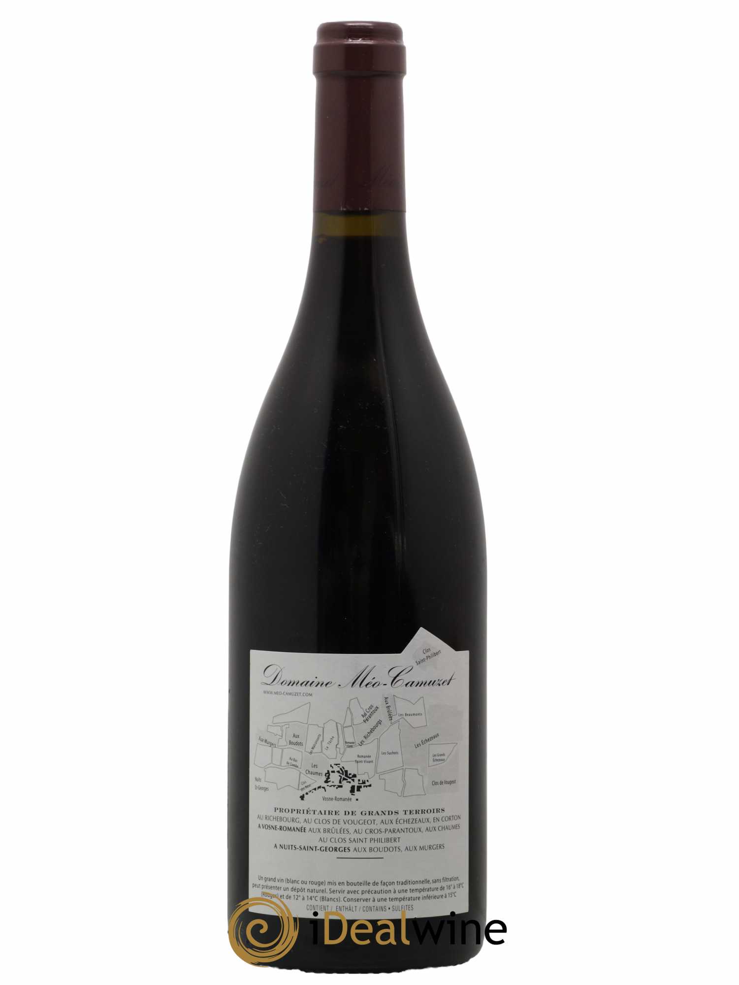 Vosne-Romanée 1er Cru Au Cros Parantoux Méo-Camuzet (Domaine) 2015 - Lot de 1 bouteille - 1