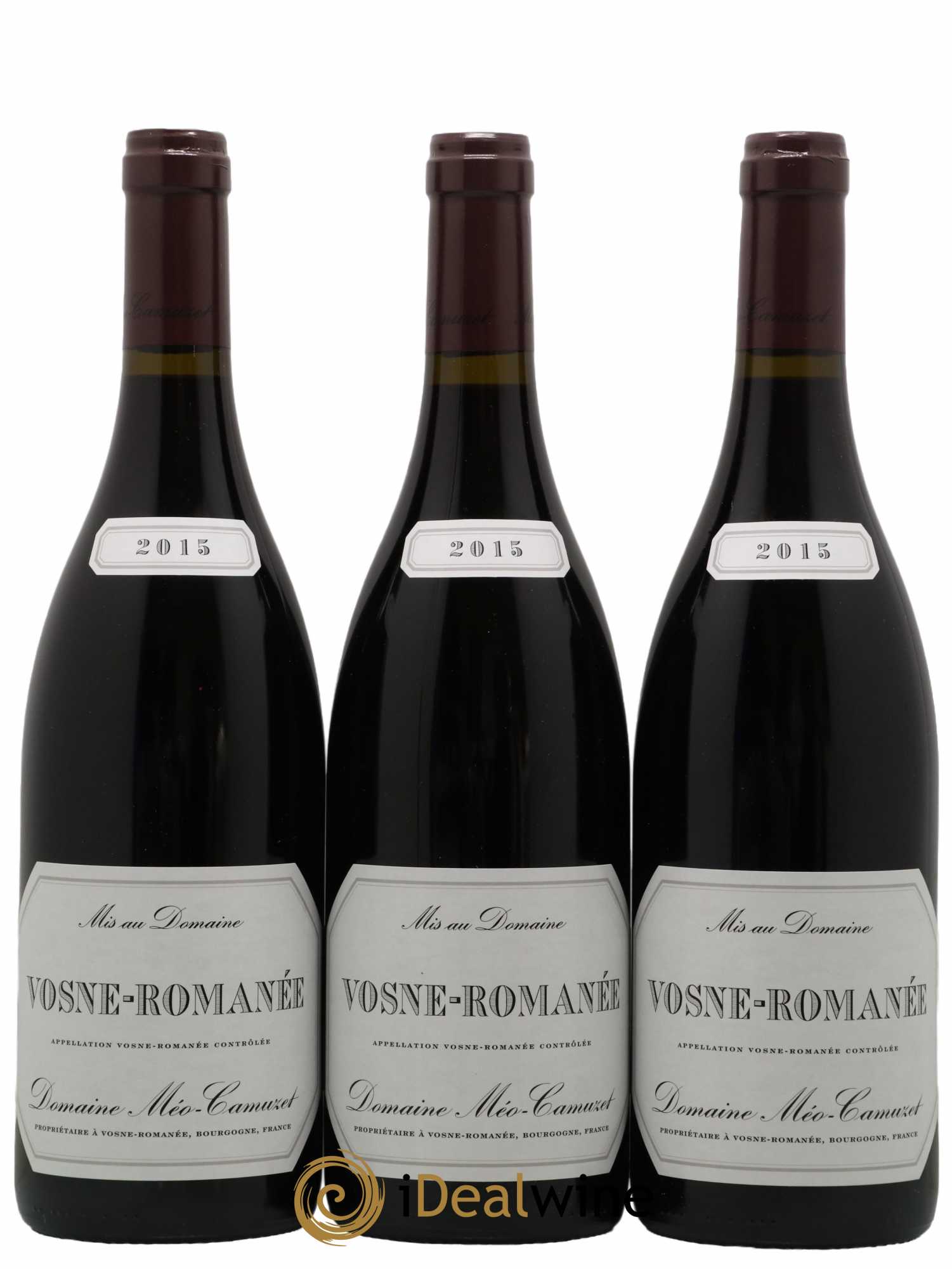 Vosne-Romanée Méo-Camuzet (Domaine) 2015 - Lot de 3 bouteilles - 0