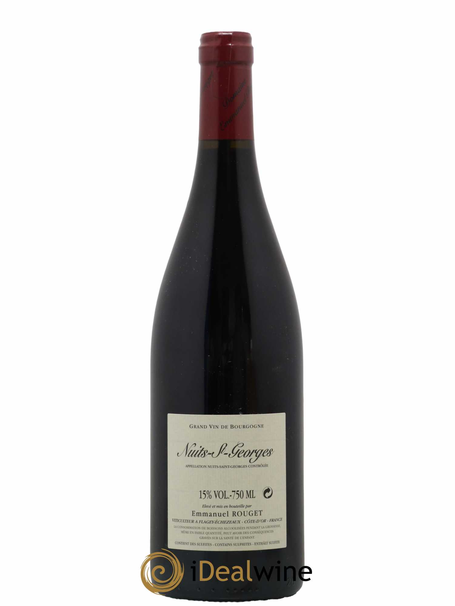 Nuits-Saint-Georges Emmanuel Rouget 2019 - Lot de 1 bouteille - 1