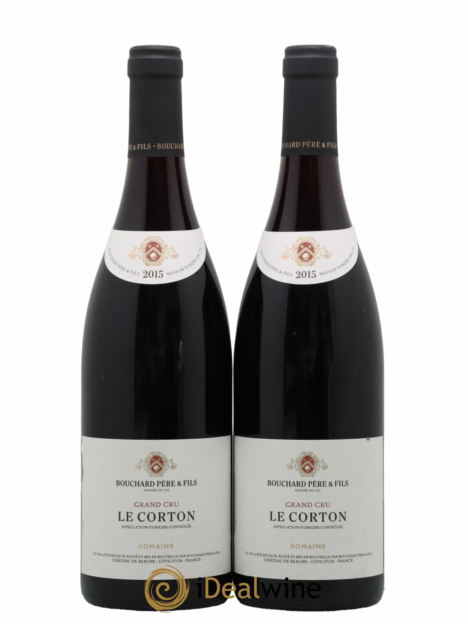 Corton Grand Cru Le Corton Bouchard Père & Fils 2015 - Lot de 2 bouteilles - 0