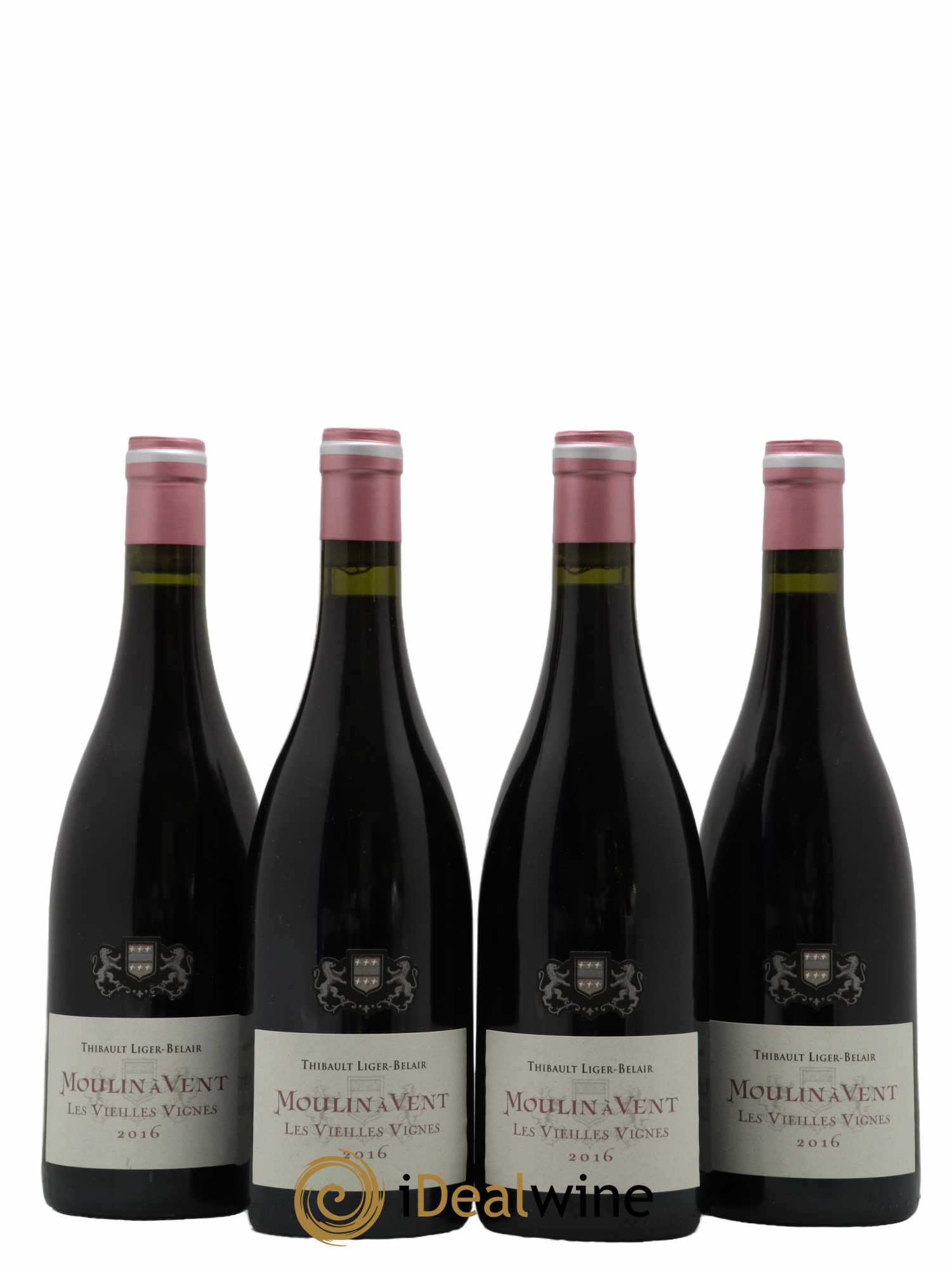 Moulin-à-Vent Les Vieilles Vignes Thibault Liger-Belair 2016 - Lot de 4 bouteilles - 0