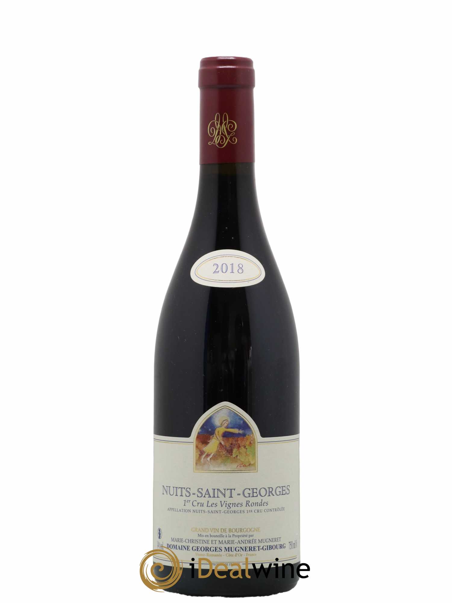 Nuits-Saint-Georges 1er Cru Les Vignes Rondes Mugneret-Gibourg (Domaine) 2018 - Lot de 1 bouteille - 0
