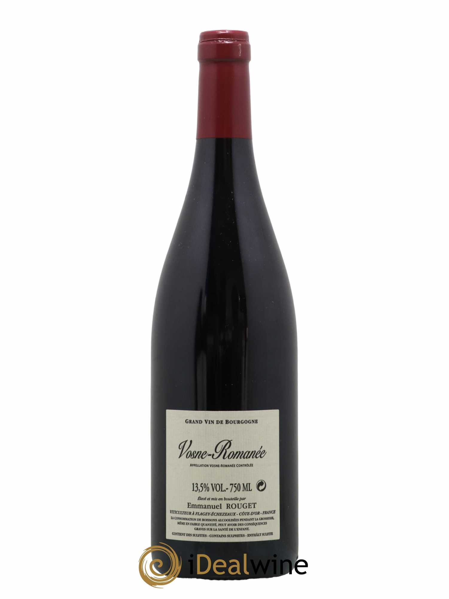 Vosne-Romanée Emmanuel Rouget 2012 - Lot de 1 bouteille - 1