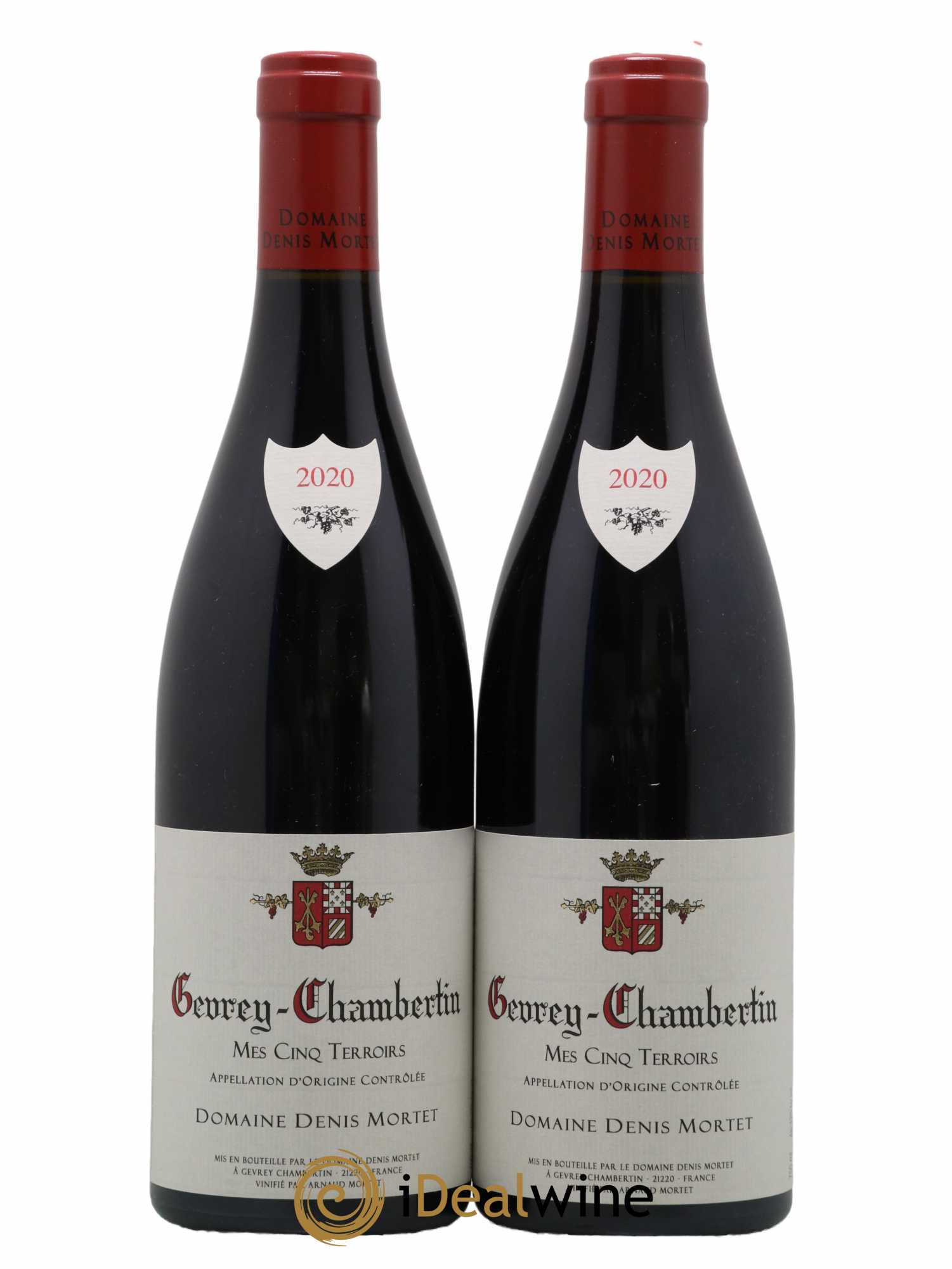Gevrey-Chambertin Mes Cinq Terroirs Denis Mortet (Domaine) 2020 - Lot de 2 bouteilles - 0