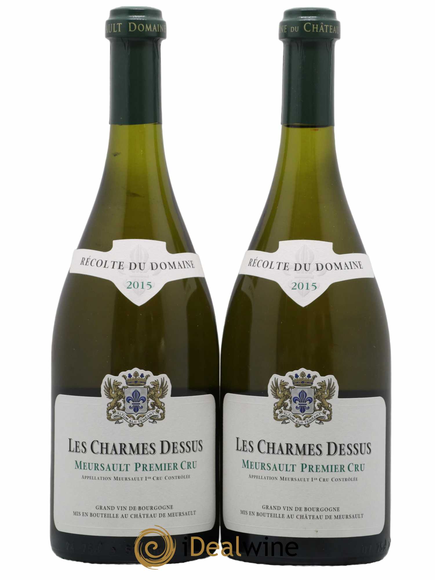 Meursault 1er Cru Les Charmes Dessus Château de Meursault 2015 - Lot de 2 bouteilles - 0