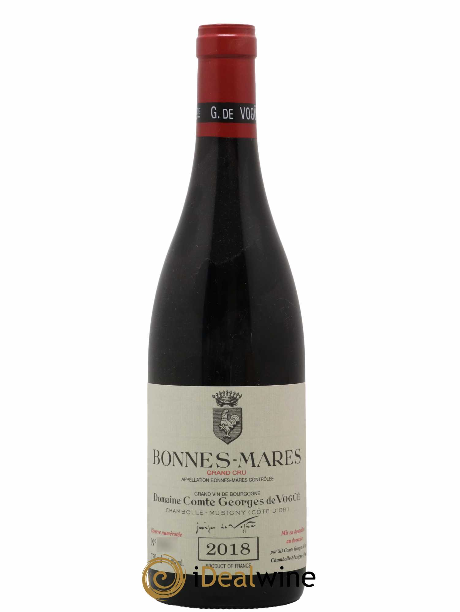 Bonnes-Mares Grand Cru Comte Georges de Vogüé 2018 - Lot de 1 bouteille - 0
