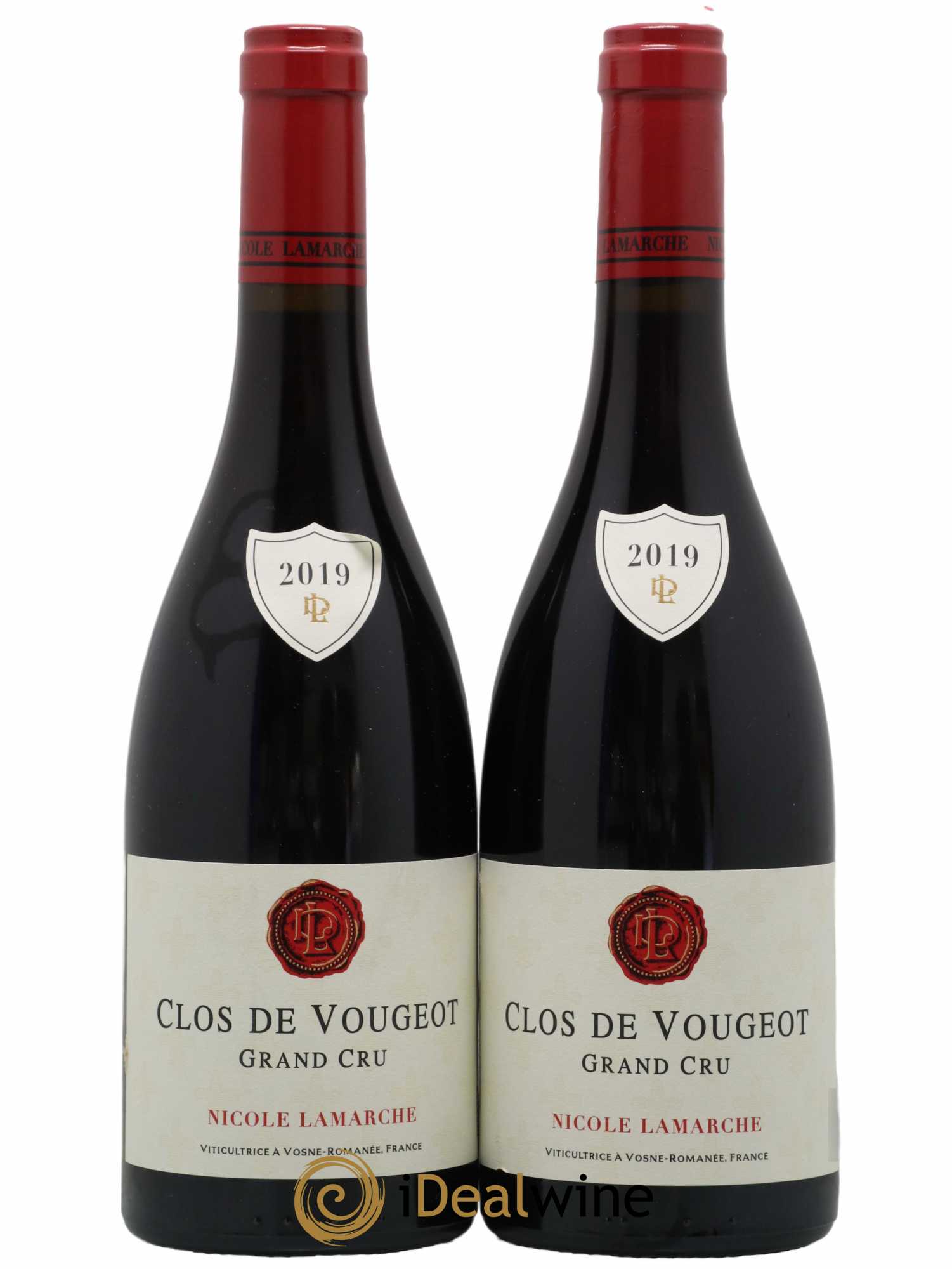 Clos de Vougeot Grand Cru Lamarche (Domaine) 2019 - Lot de 2 bouteilles - 0