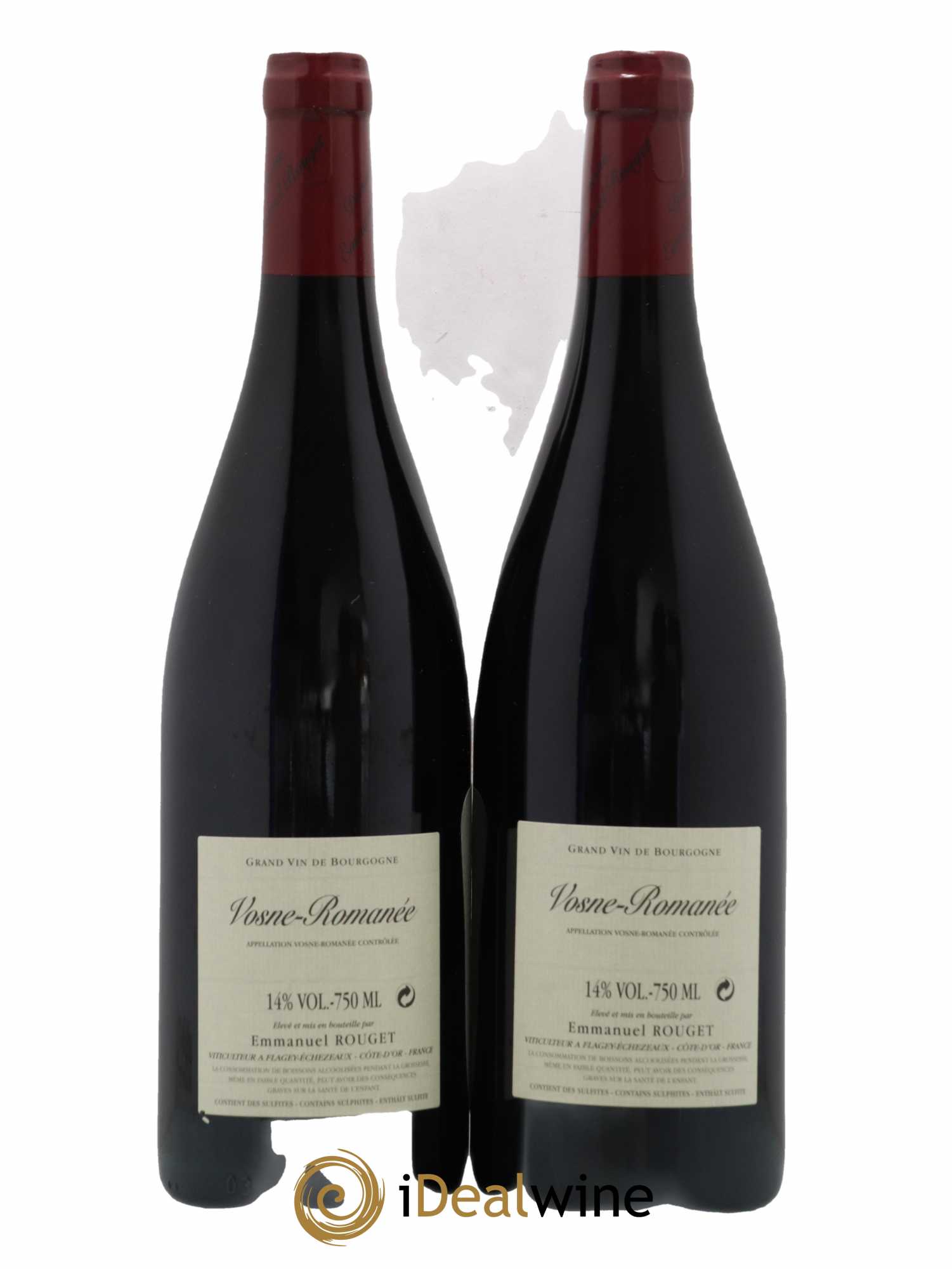 Vosne-Romanée Emmanuel Rouget 2018 - Lot de 2 bouteilles - 1