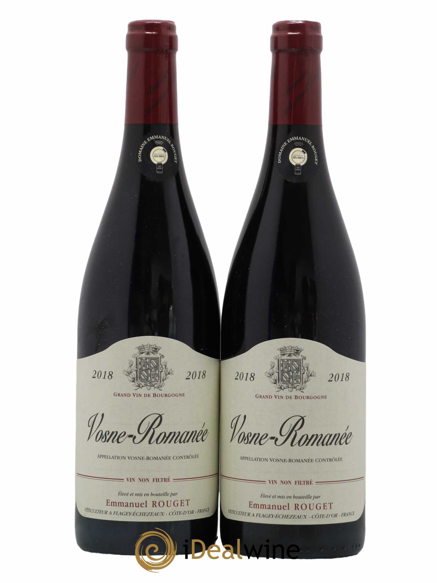 Vosne-Romanée Emmanuel Rouget 2018 - Lot de 2 bouteilles - 0