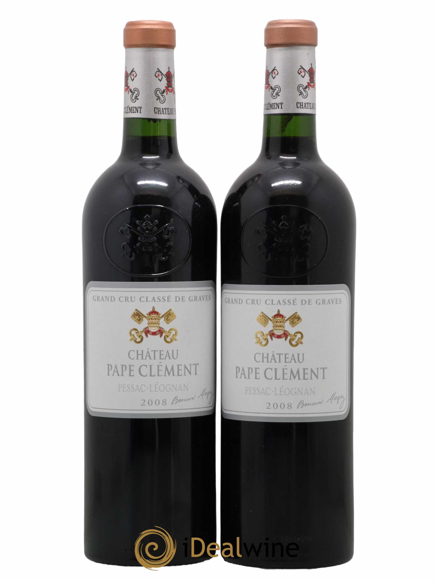 Château Pape Clément Cru Classé de Graves 2008 - Lot de 2 bouteilles - 0