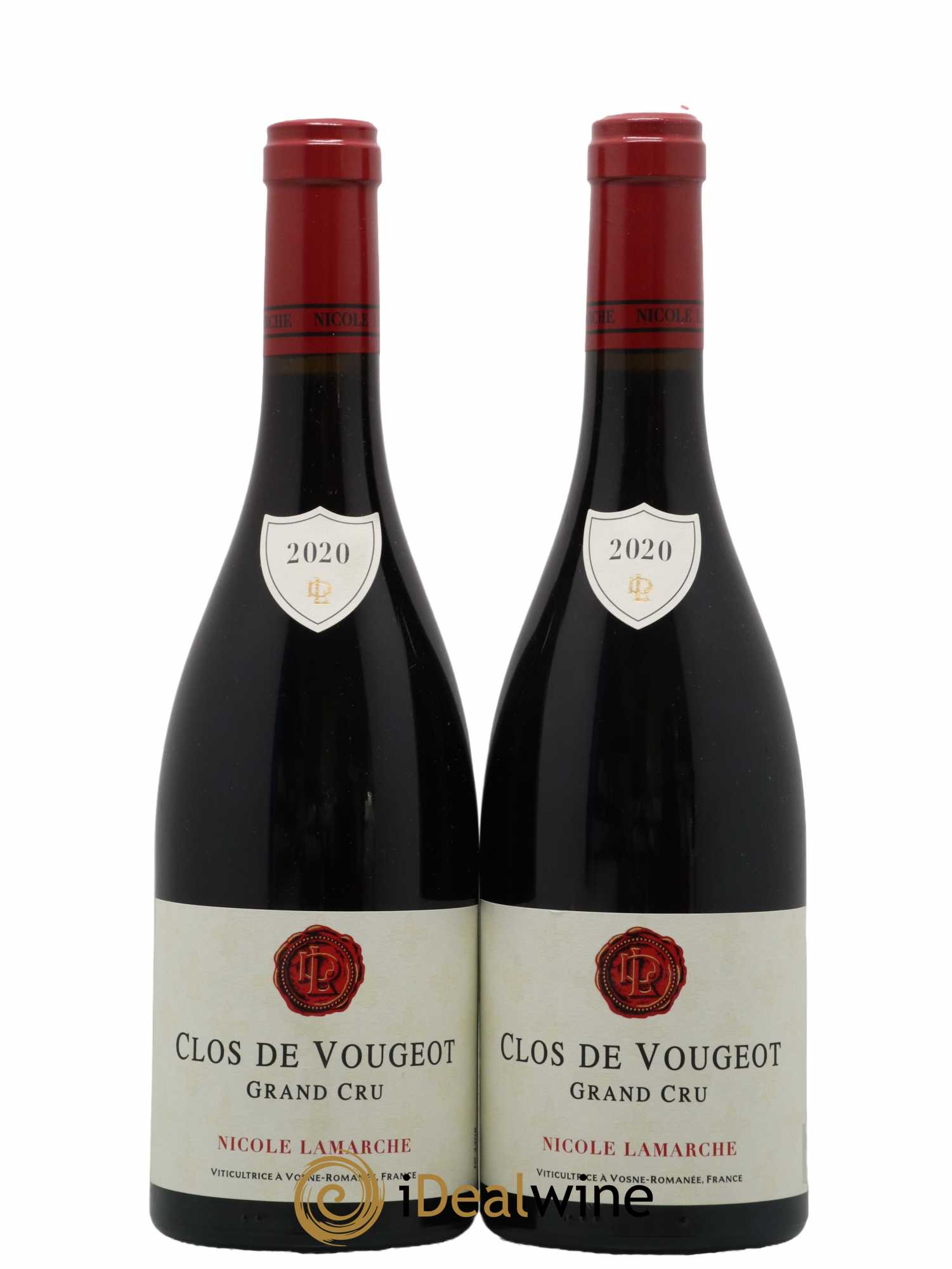 Clos de Vougeot Grand Cru Lamarche (Domaine) 2020 - Lot de 2 bouteilles - 0