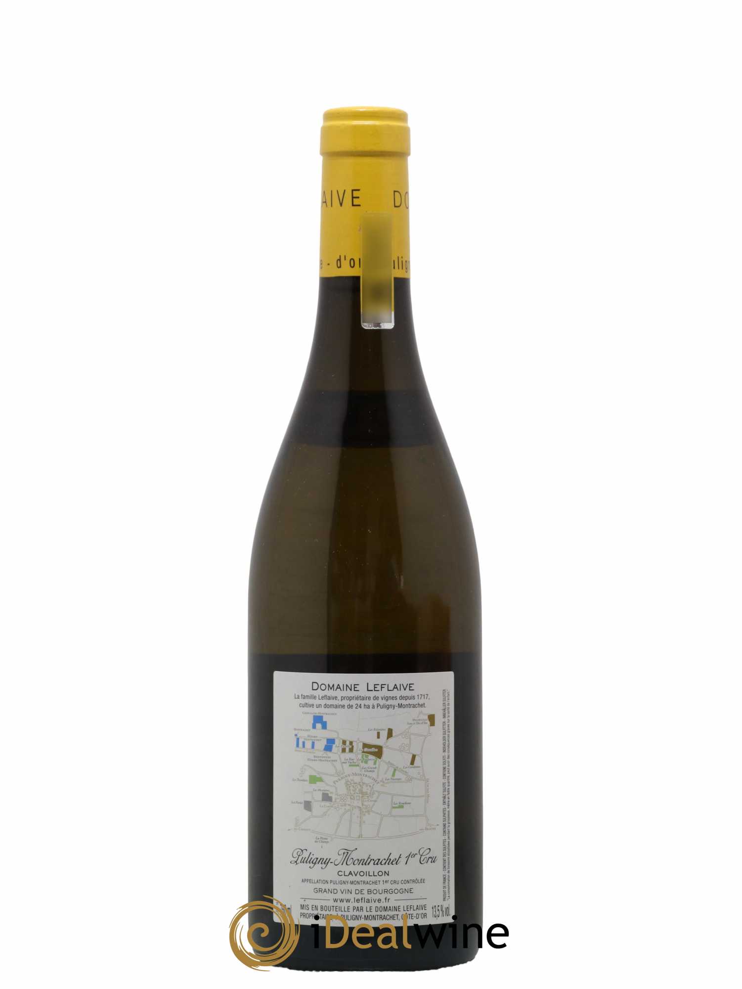 Puligny-Montrachet 1er Cru Clavoillon Leflaive (Domaine) 2018 - Lot de 1 bouteille - 1