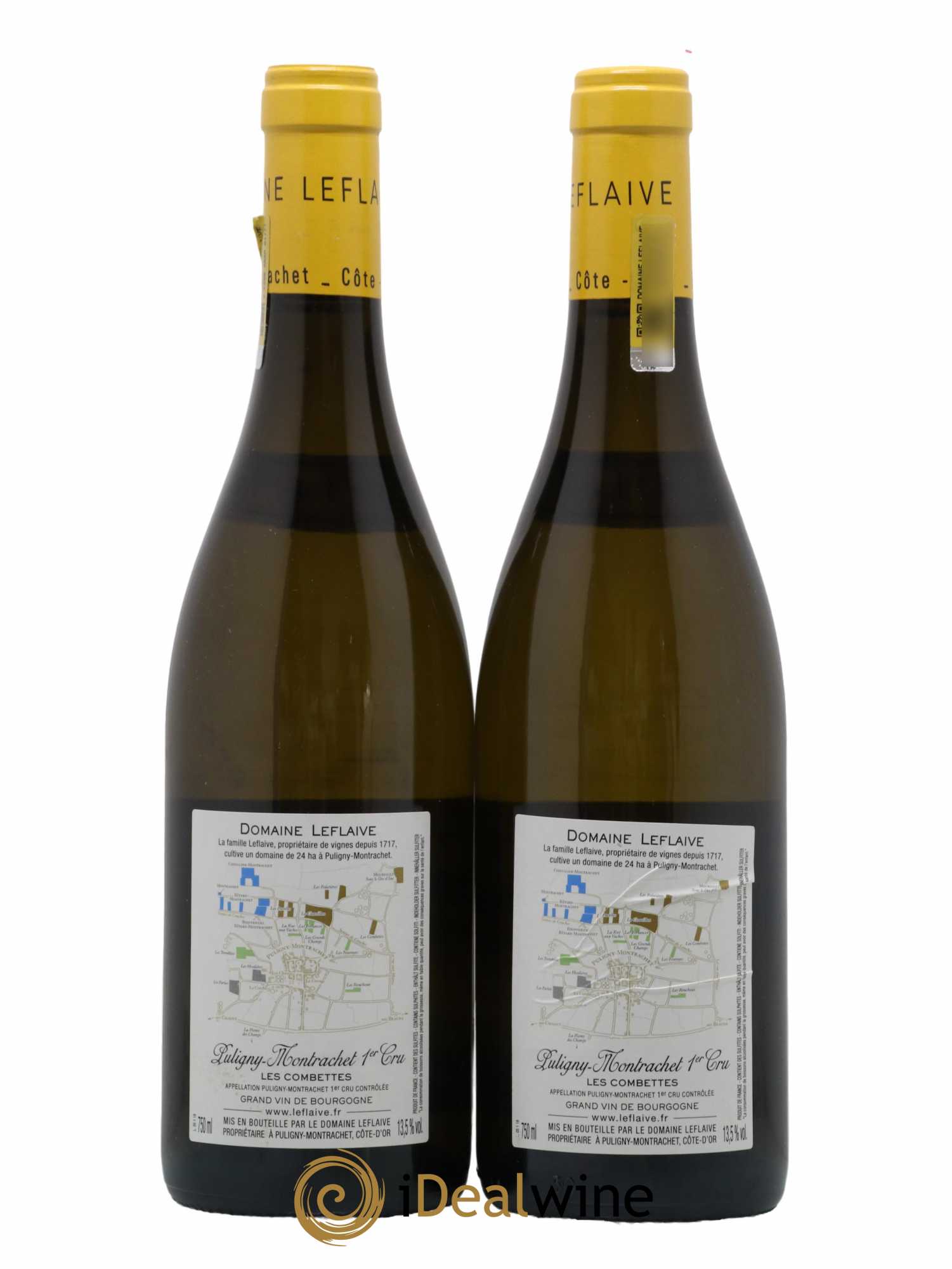 Puligny-Montrachet 1er Cru Les Combettes Leflaive (Domaine) 2018 - Lot de 2 bouteilles - 1