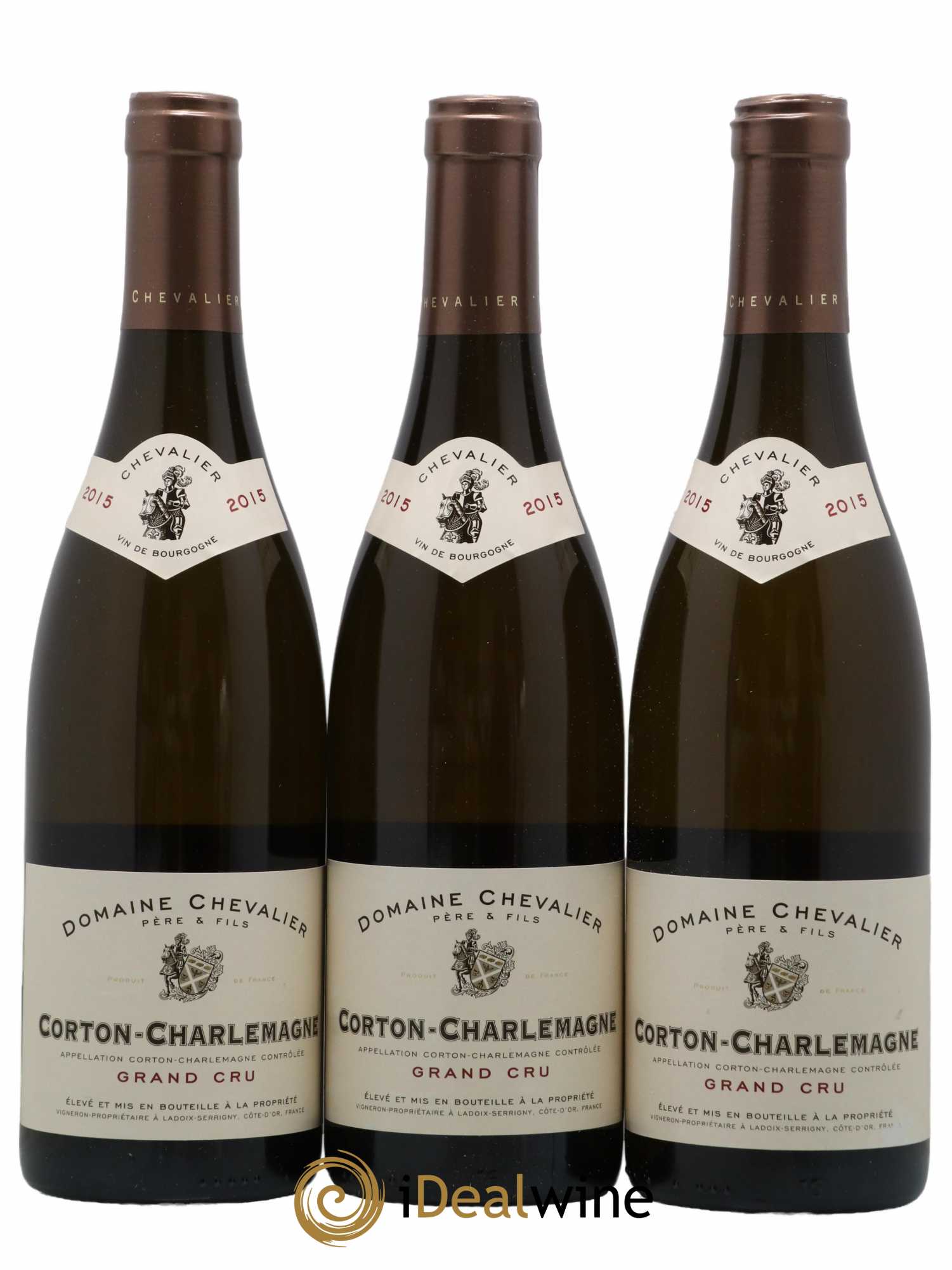 Corton-Charlemagne Grand Cru Domaine Chevalier 2015 - Lot de 3 bouteilles - 0
