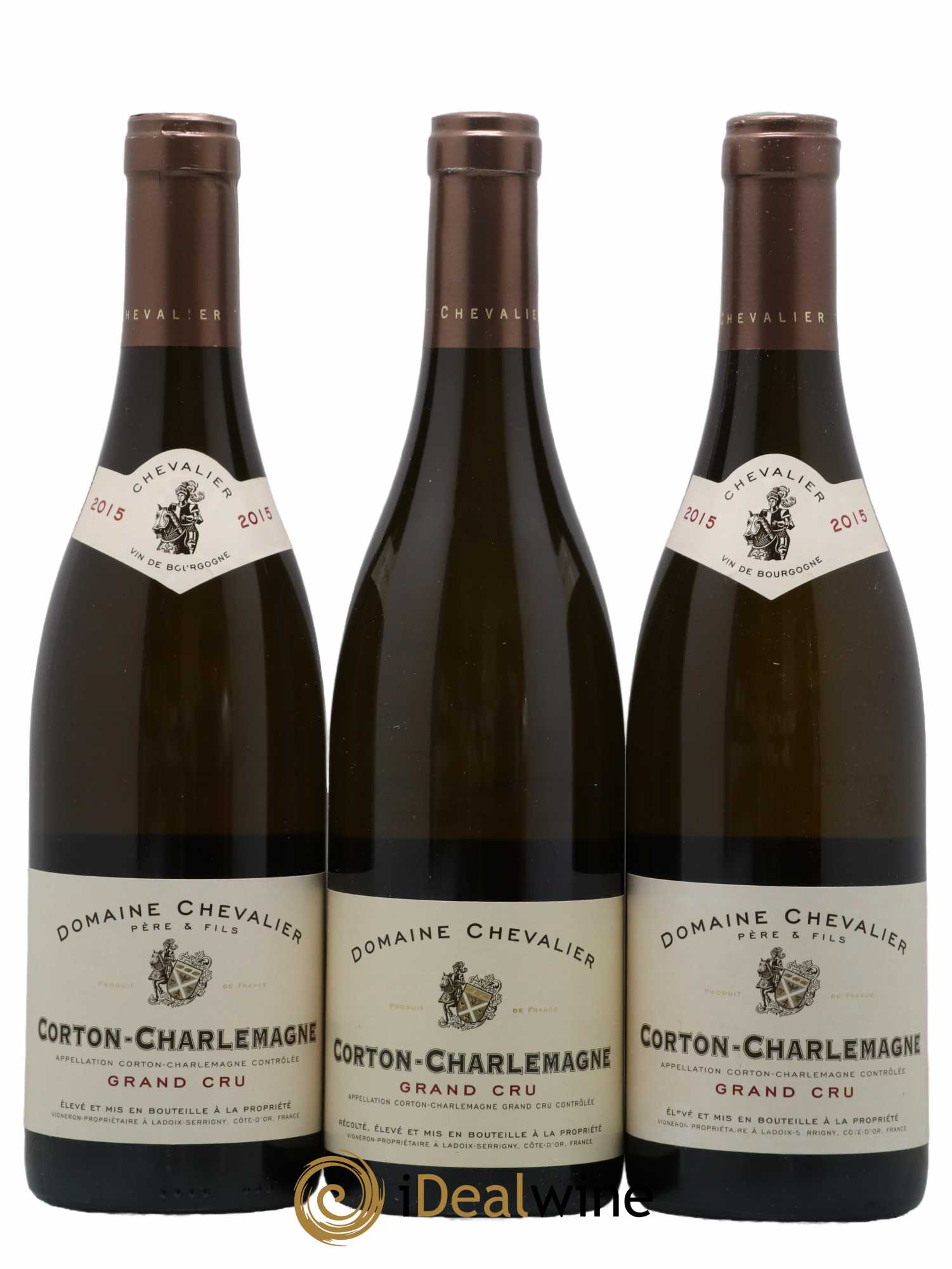 Corton-Charlemagne Grand Cru Domaine Chevalier 2015 - Lot de 3 bouteilles - 0
