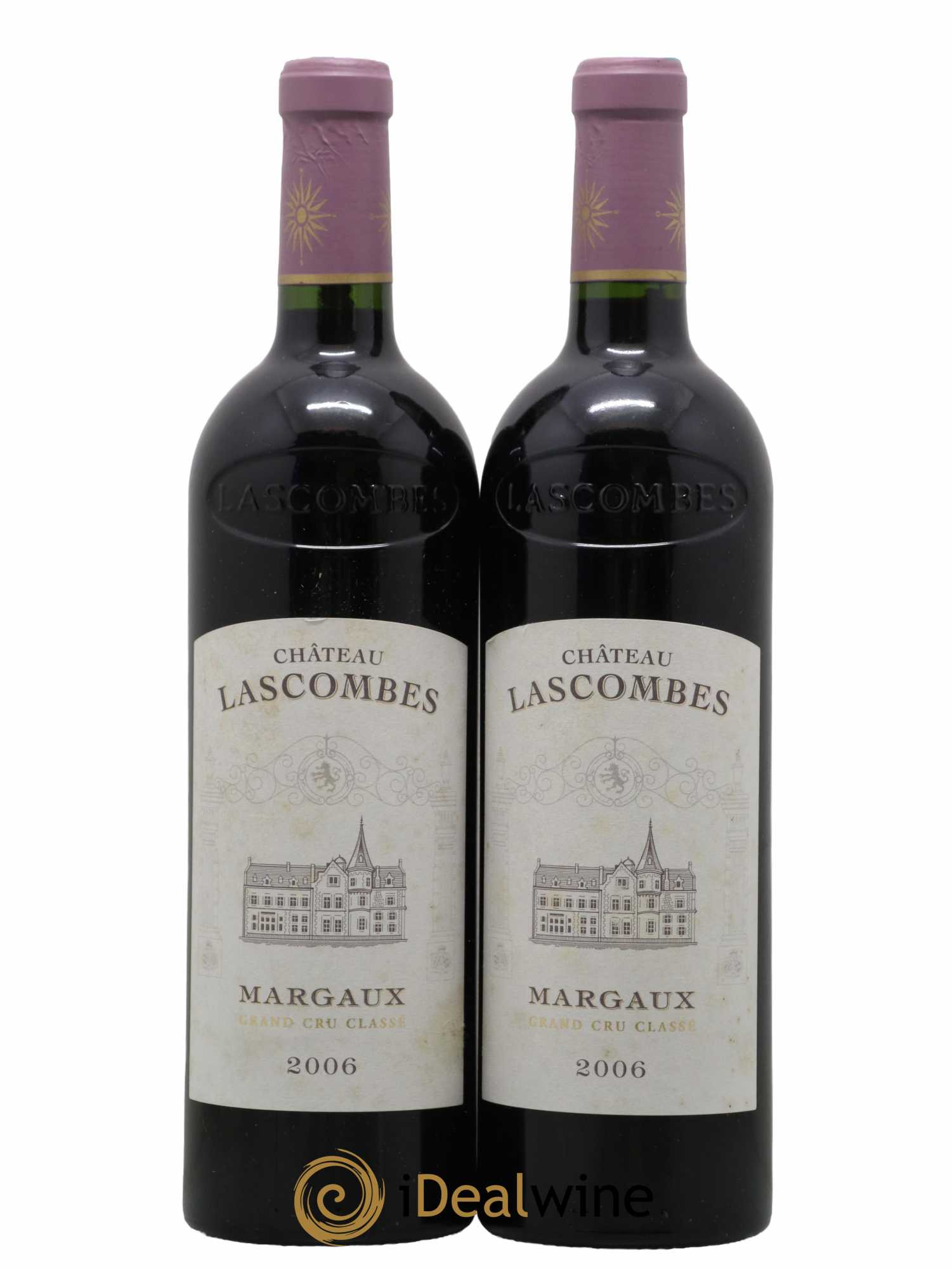 Château Lascombes 2ème Grand Cru Classé 2006 - Lot de 2 bouteilles - 0