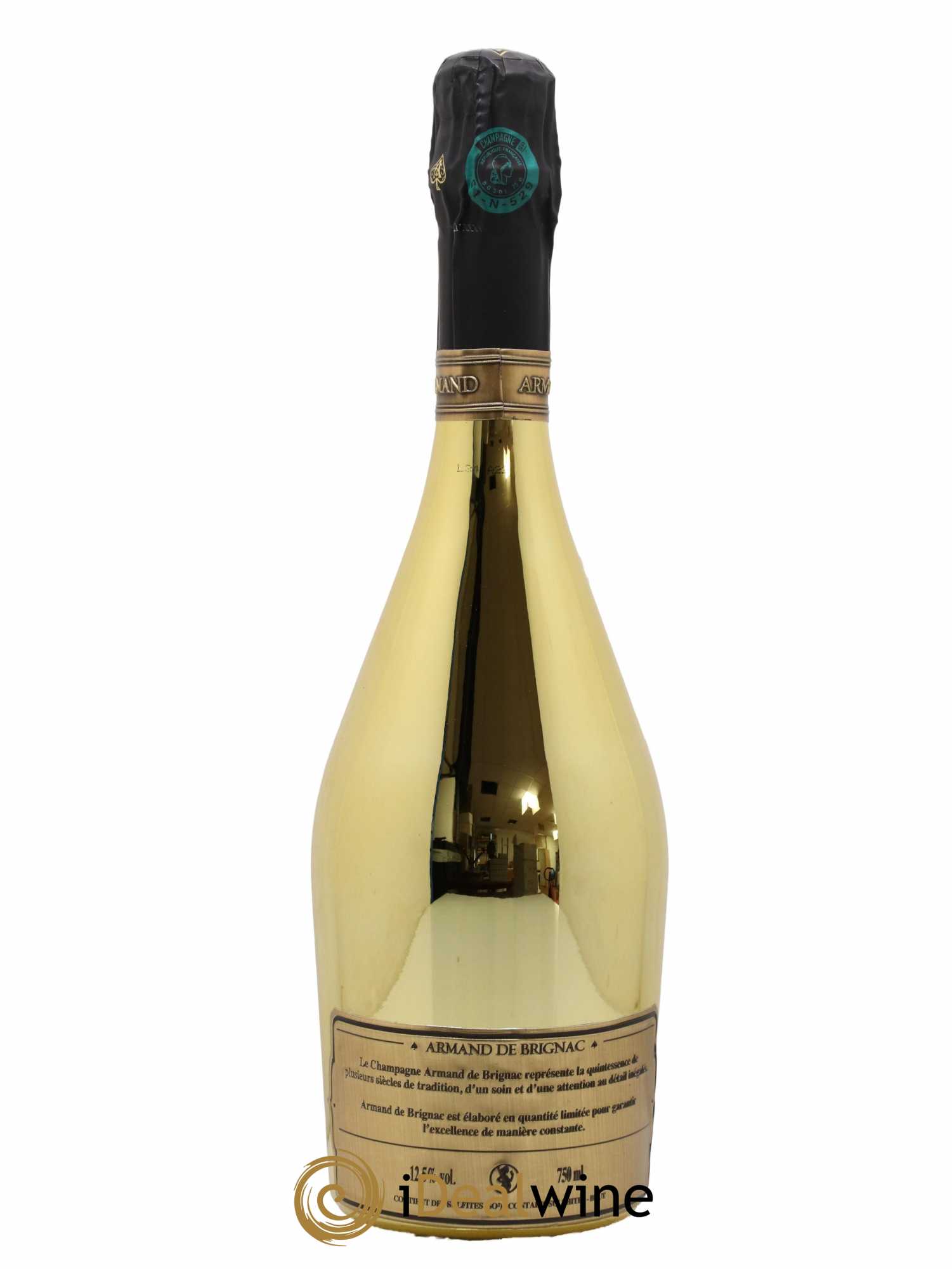 Gold Brut Armand de Brignac - Lot de 1 bouteille - 1