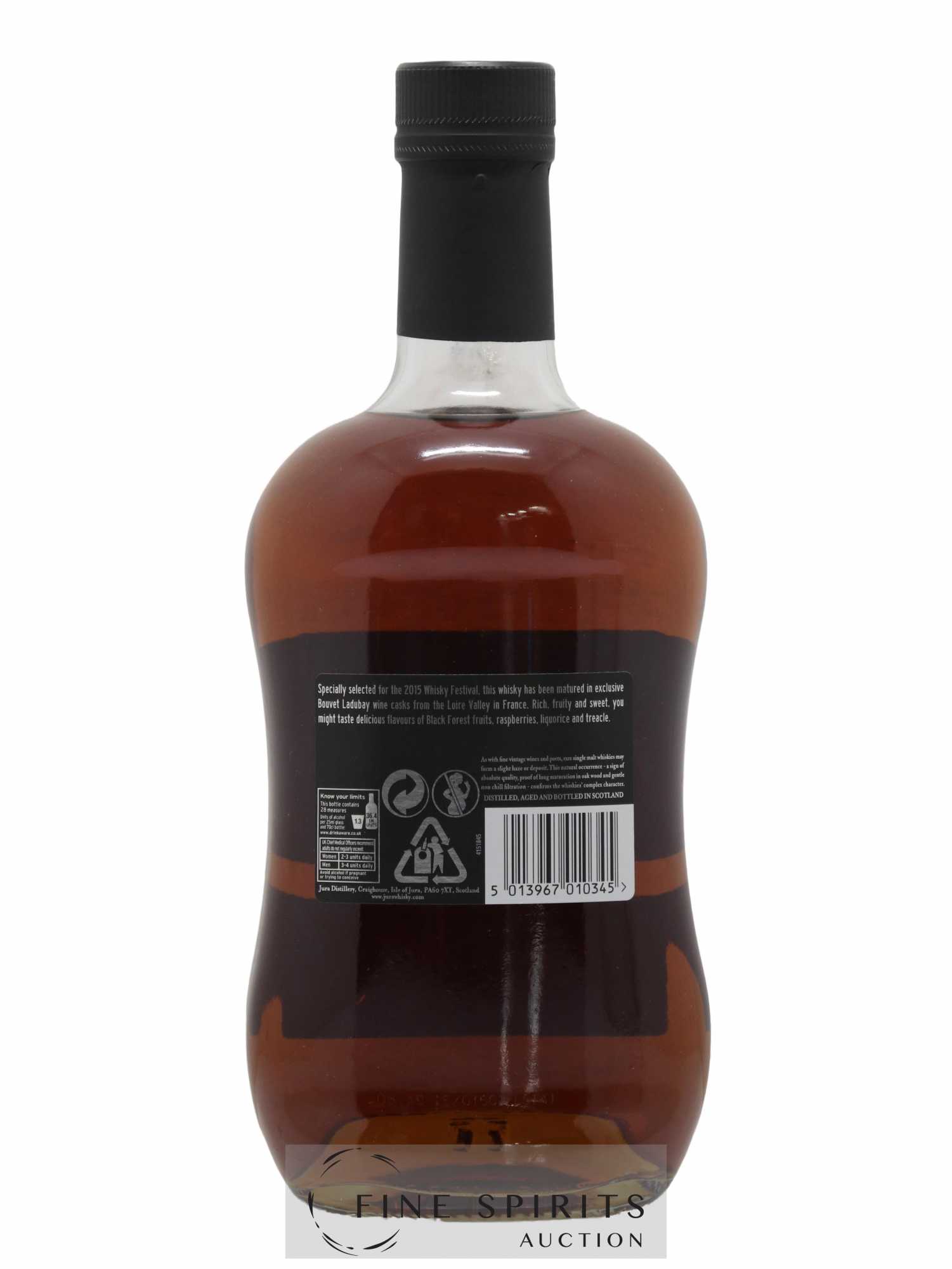 Jura 1997 Of. Tastival - Whisky Festival 2015 Exclusive Bouvet Ladubay Wine Casks - One of 3970 - bottled 2015 Limited Edition - Posten von 1 Flasche - 1