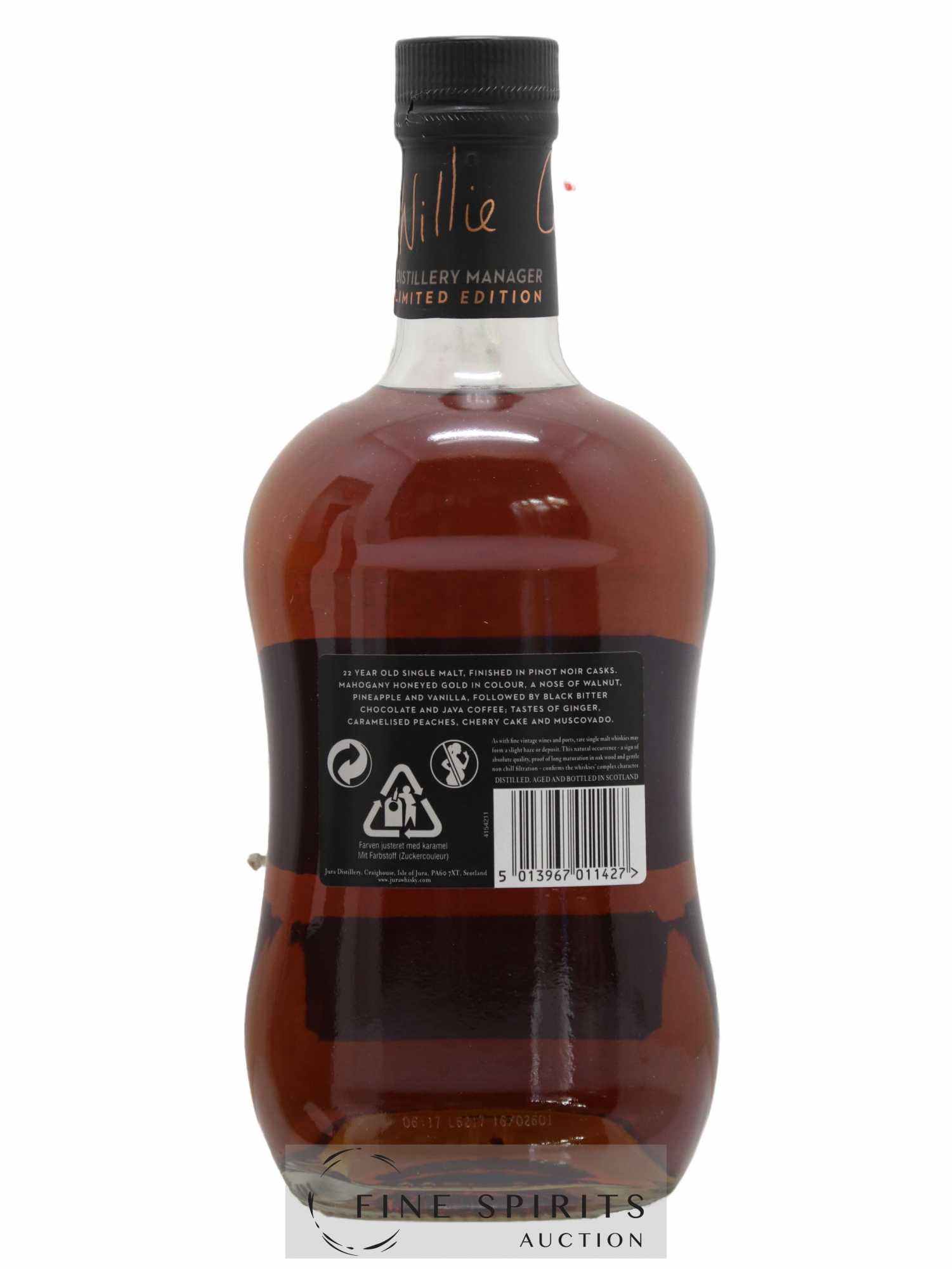 Jura 22 years Of. One for the Road Exclusive Small Batch Limited Edition - Posten von 1 Flasche - 2