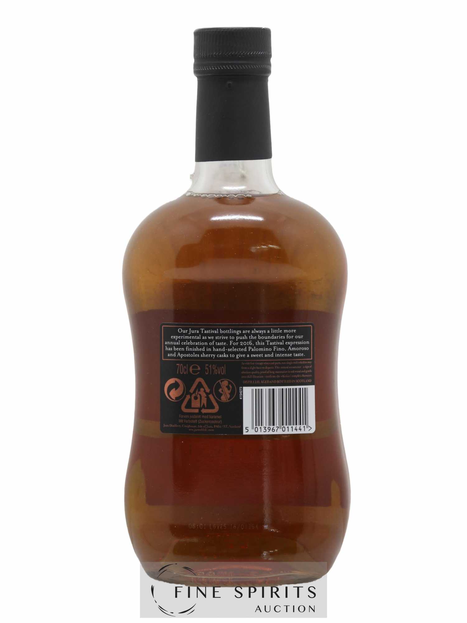 Jura Of. Tastival - Whisky Festival Exclusive 2016 Limited Edition - Posten von 1 Flasche - 2