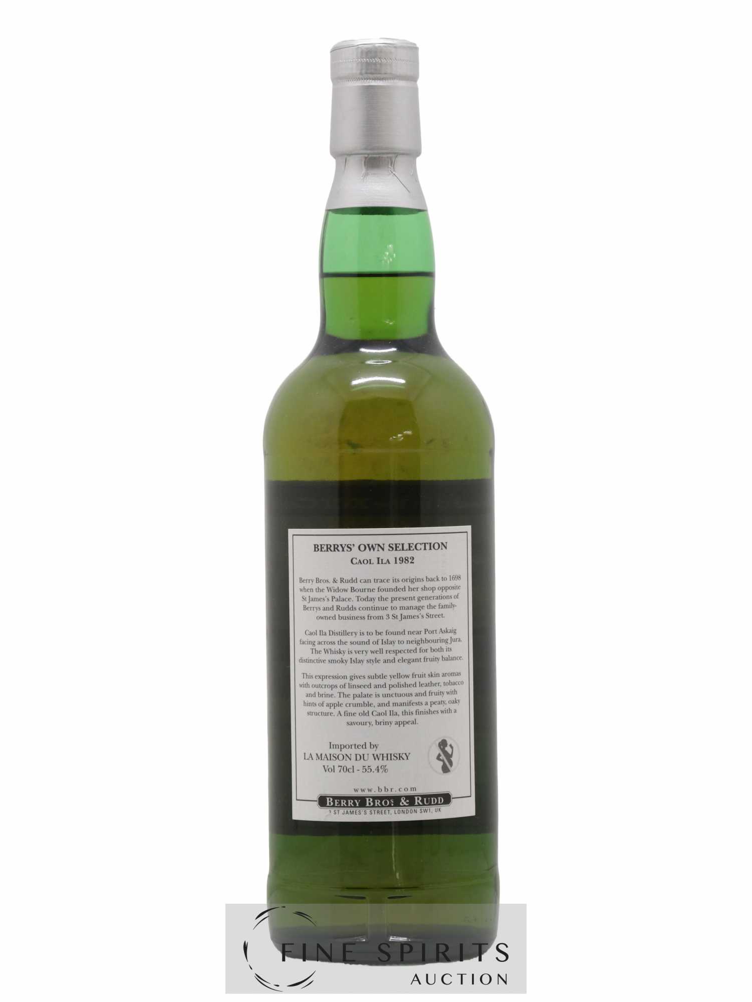 Caol Ila 1982 Berry Bros & Rudd Cask n°756 - bottled 2008 LMDW - Lot of 1 bottle - 1