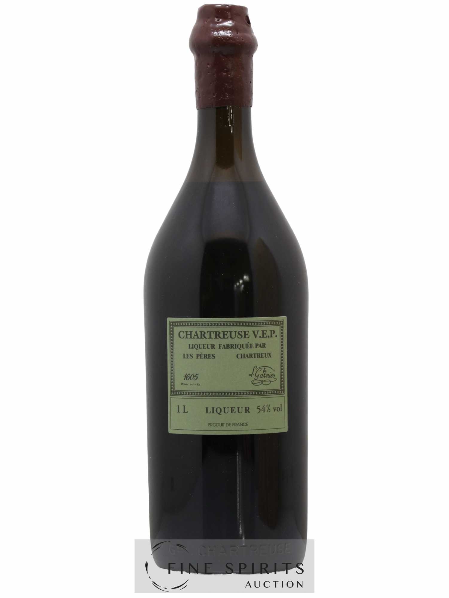 Chartreuse Of. Verte V.E.P. Mise 2021 - Lot de 1 bouteille - 1