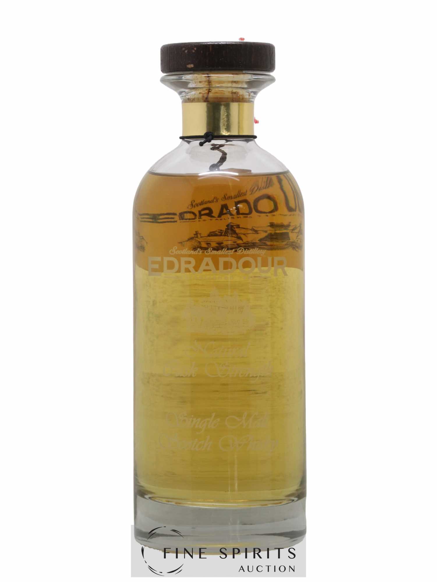 Edradour 2003 Of. Decanter First Release - One of 1545 - bottled 2010 Natural Cask Strength - Lot of 1 bottle - 1