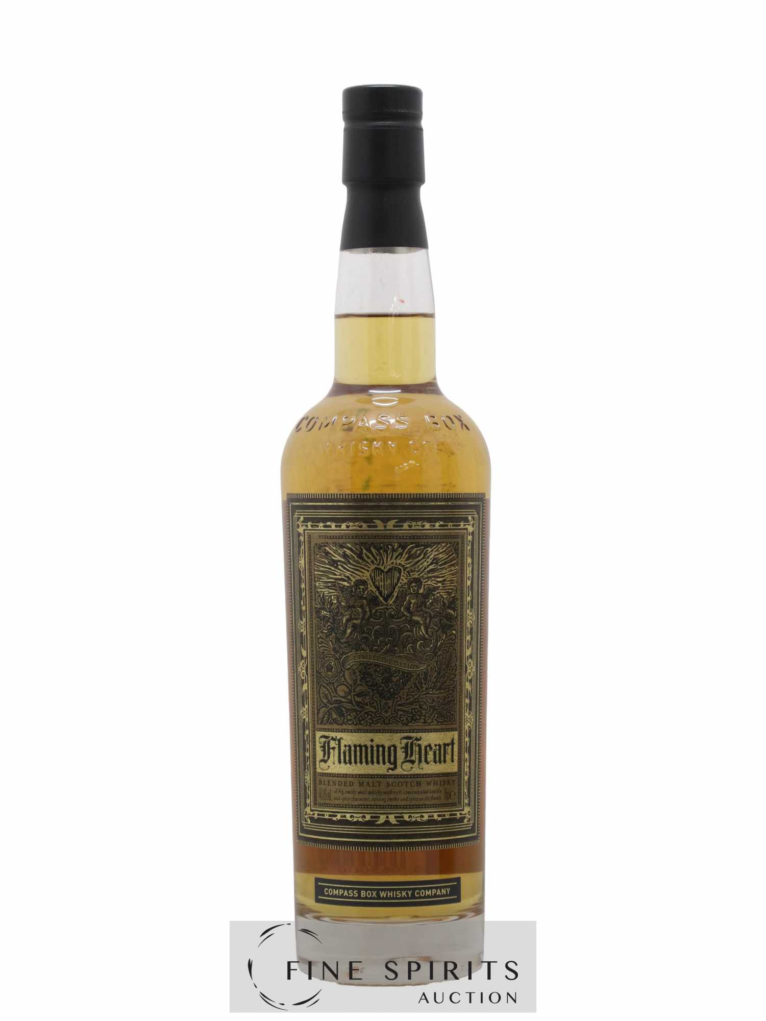 Flaming Heart Compass Box One of 9147 - bottled 2012 Limited Edition - Lot of 1 bottle - 1