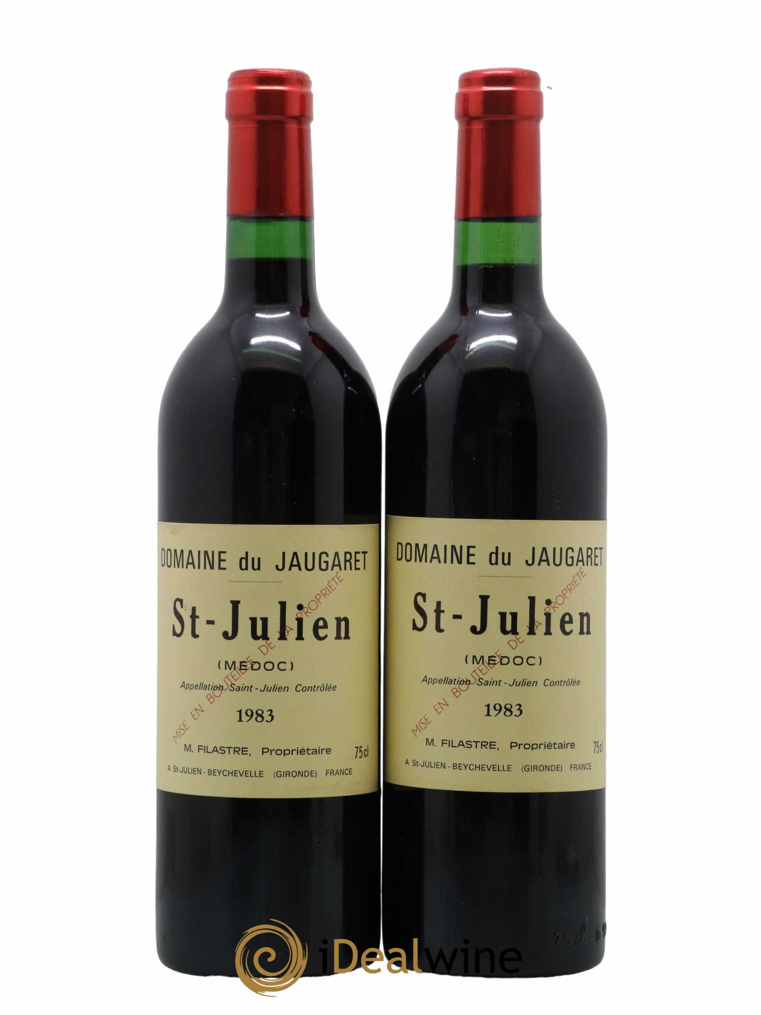 Domaine du Jaugaret 1983 - Lot de 2 bouteilles - 0