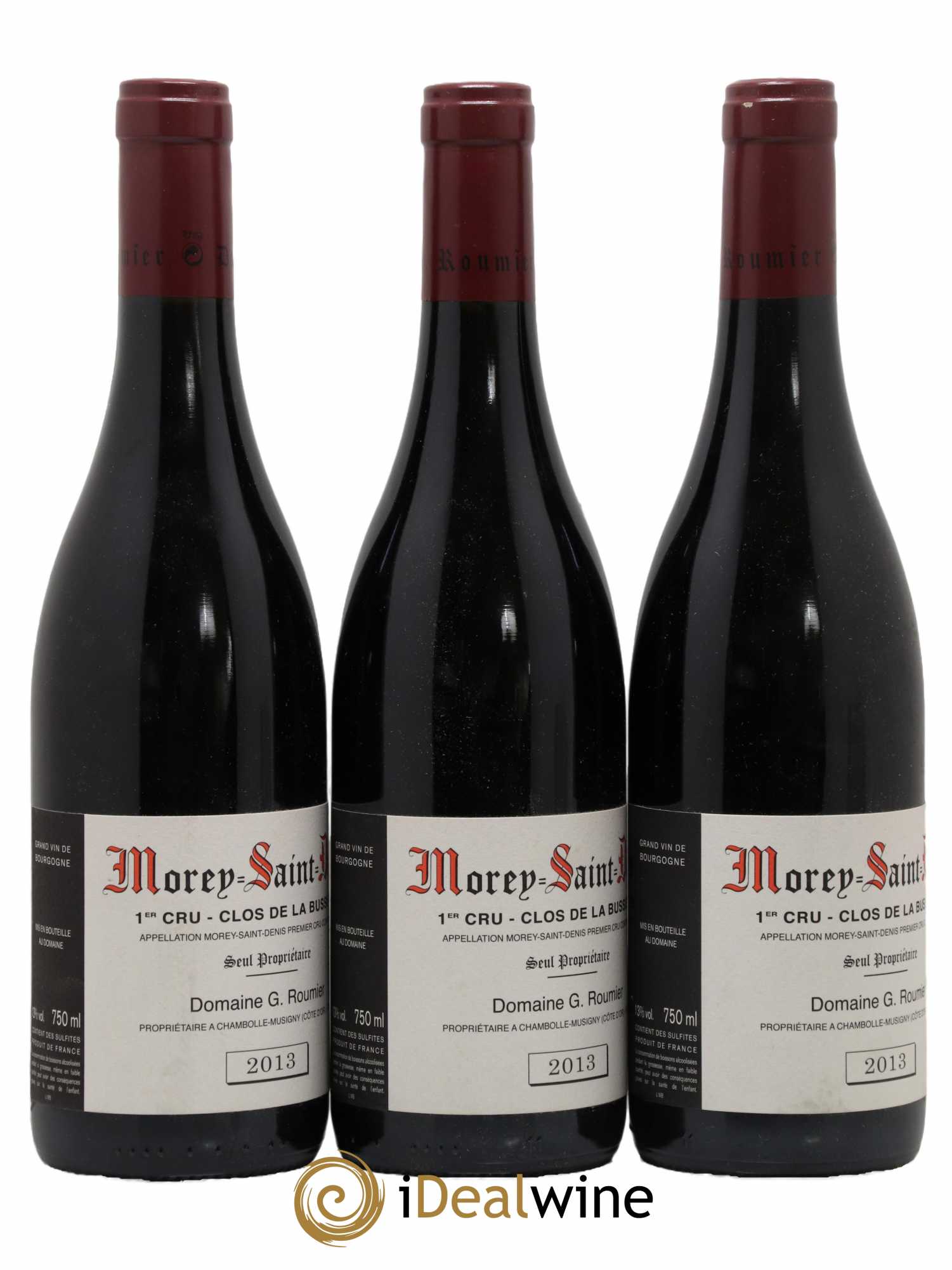 Morey Saint-Denis 1er Cru Clos de la Bussière Georges Roumier (Domaine) 2013 - Lot de 3 bouteilles - 1