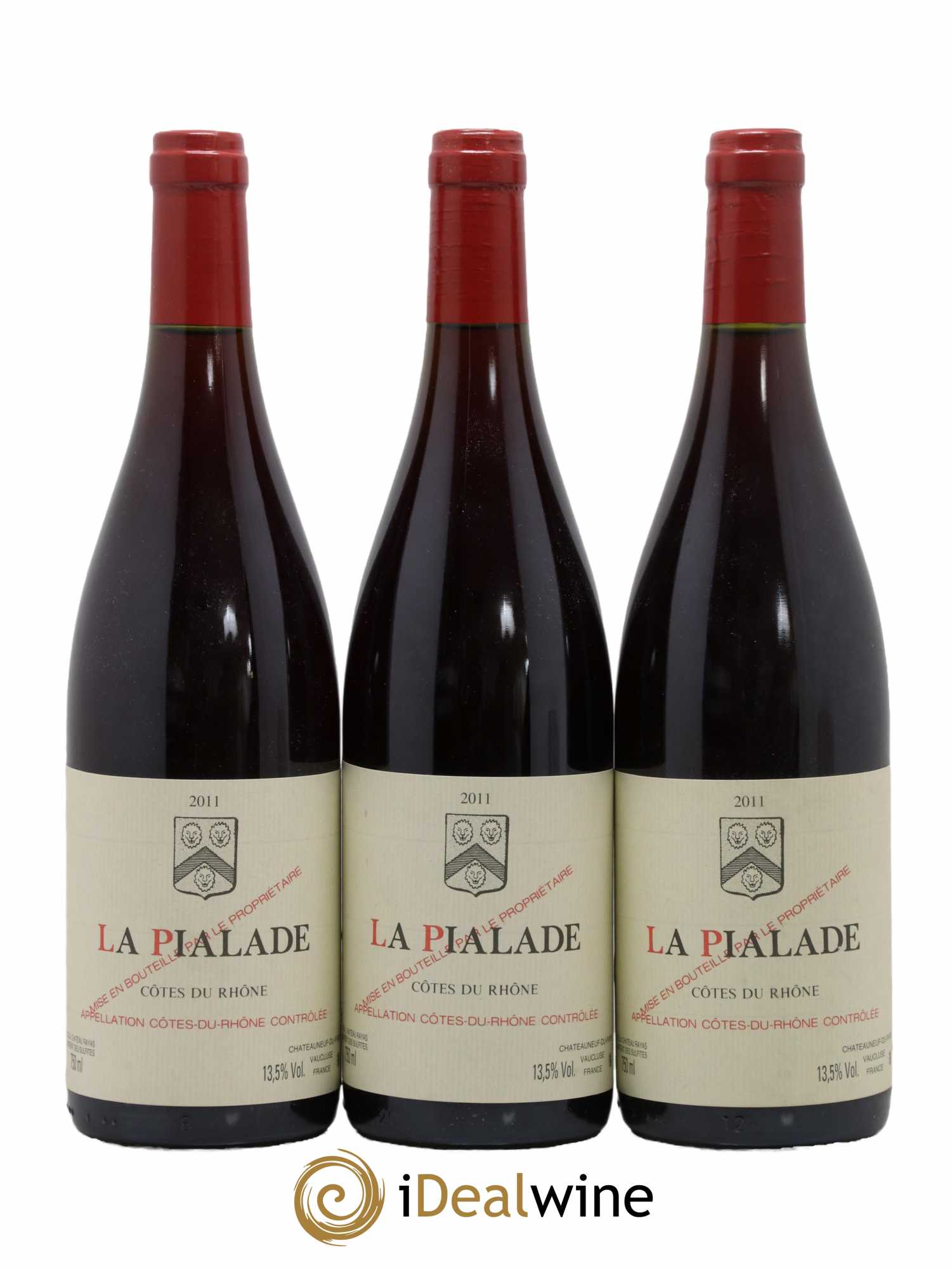 Côtes-du-Rhône La Pialade Emmanuel Reynaud 2011 - Lot de 3 bouteilles - 0