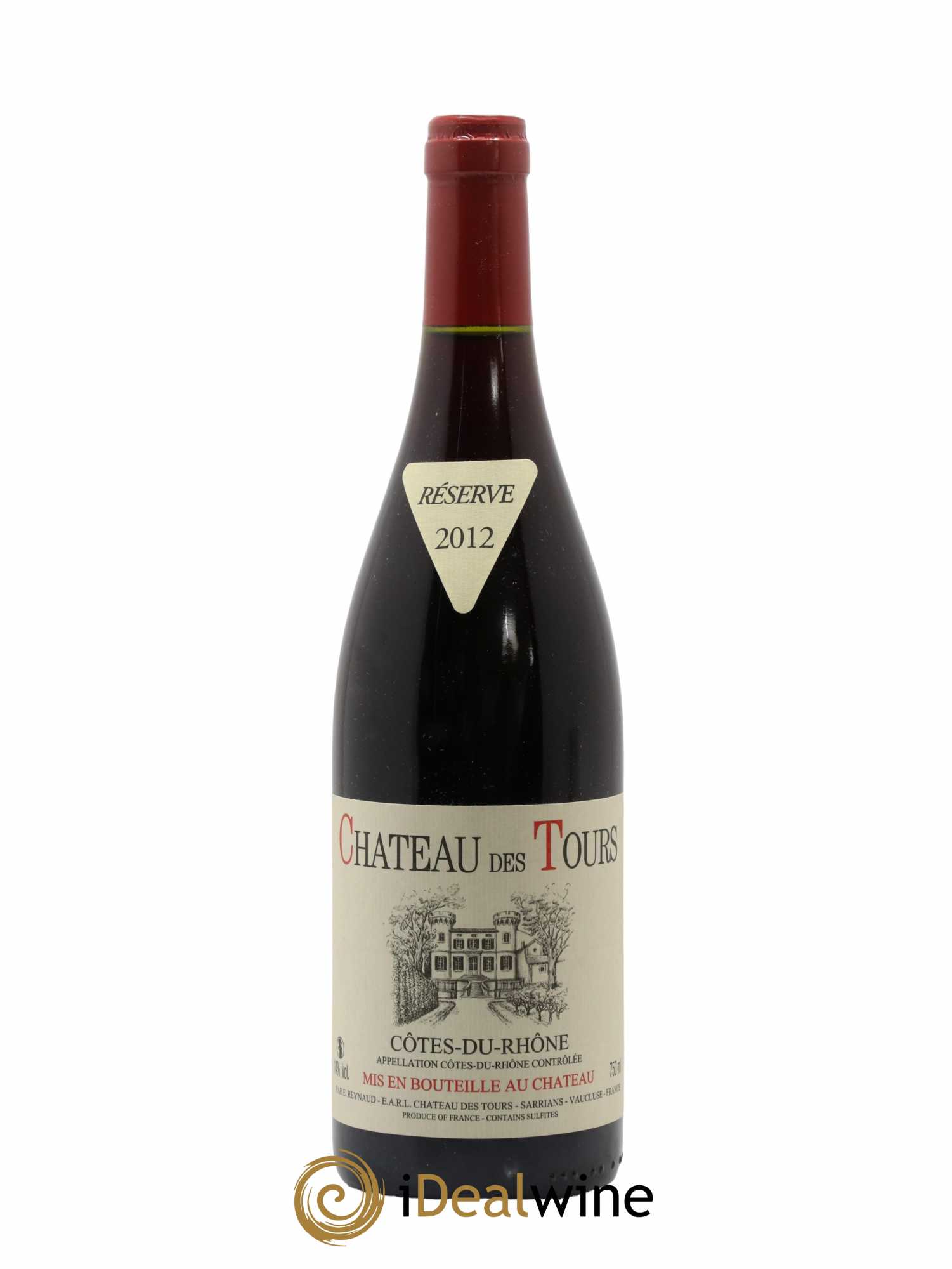 Côtes-du-Rhône Château des Tours Emmanuel Reynaud 2012 - Lot de 1 bouteille - 0