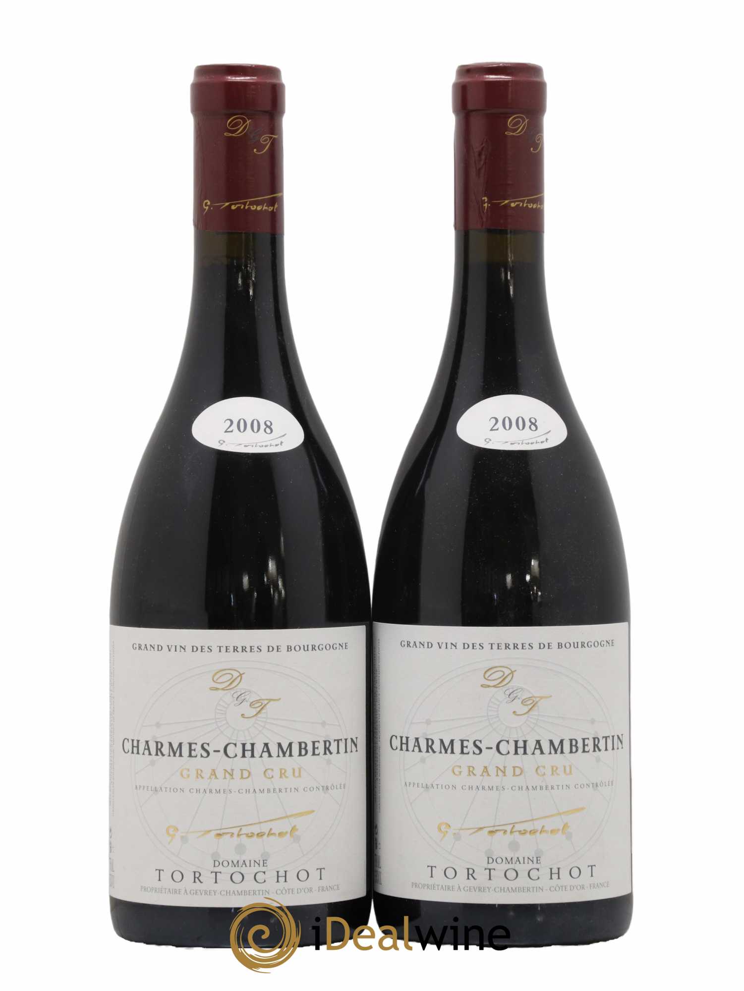 Charmes-Chambertin Grand Cru Tortochot (Domaine) 2008 - Lot de 2 bouteilles - 0