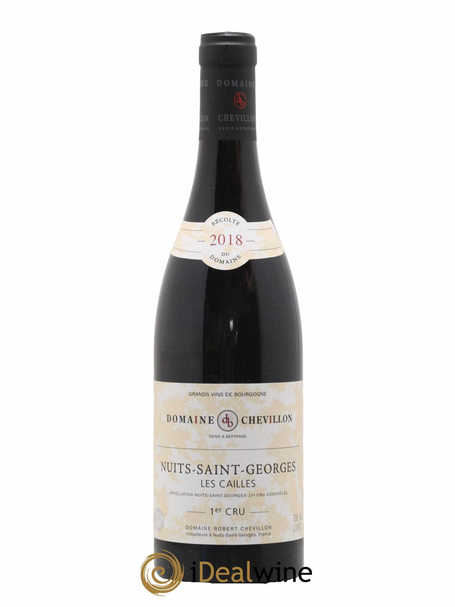 Nuits-Saint-Georges 1er Cru Les Cailles Robert Chevillon 2018 - Lot de 1 bouteille - 0