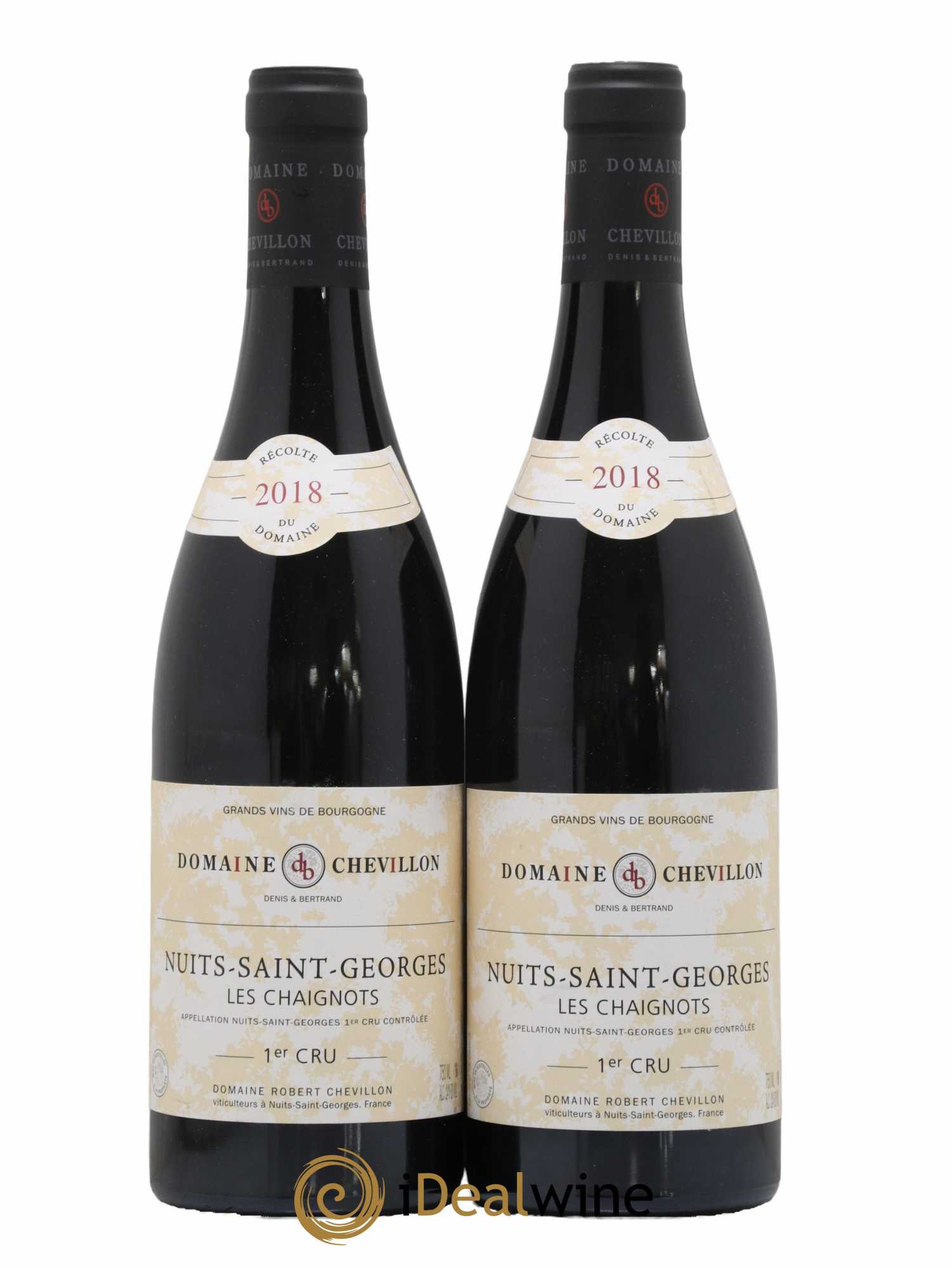 Nuits-Saint-Georges 1er Cru Les Chaignots Robert Chevillon 2018 - Lot de 2 bouteilles - 0