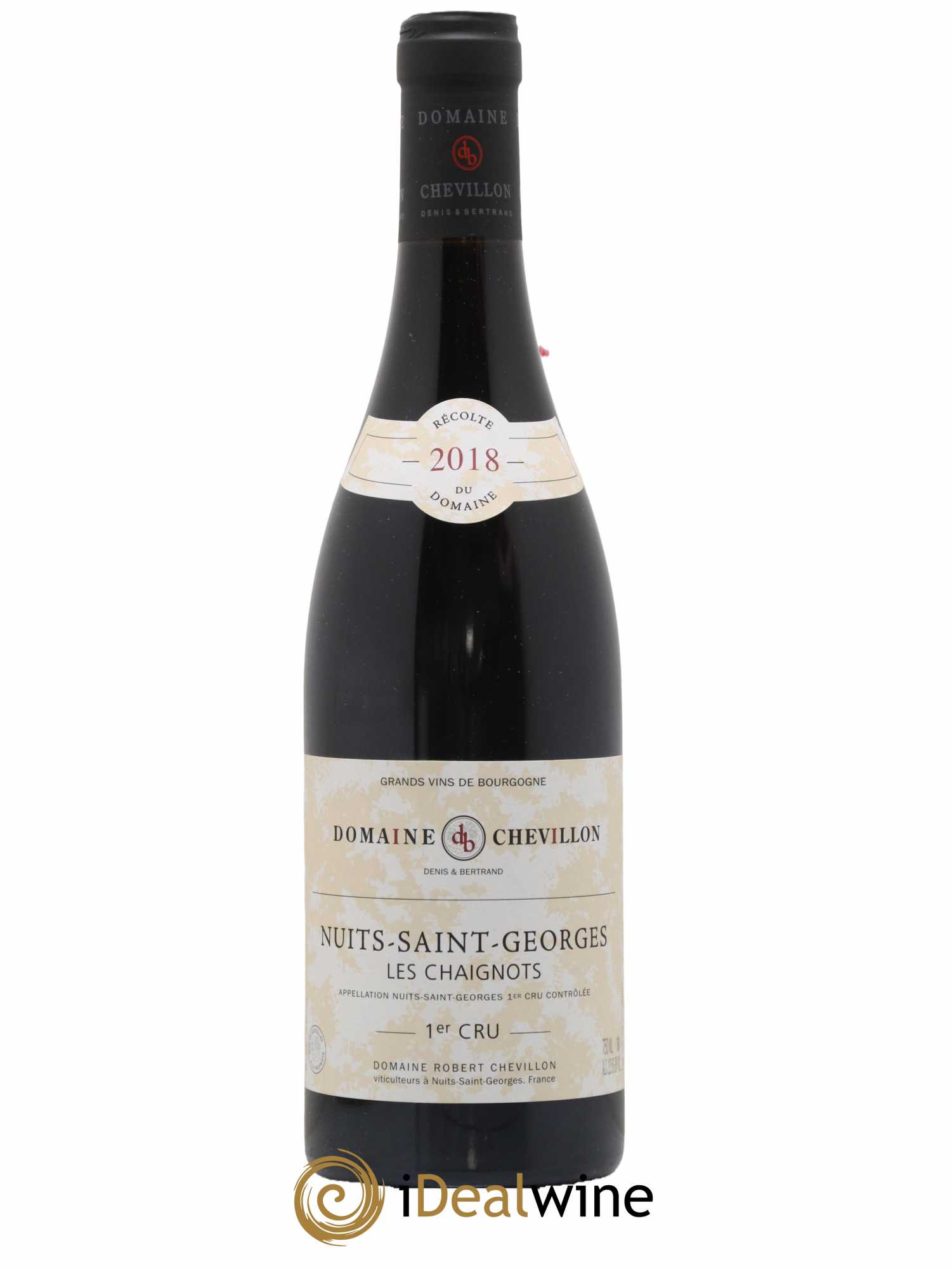 Nuits-Saint-Georges 1er Cru Les Chaignots Robert Chevillon 2018 - Lot de 1 bouteille - 0